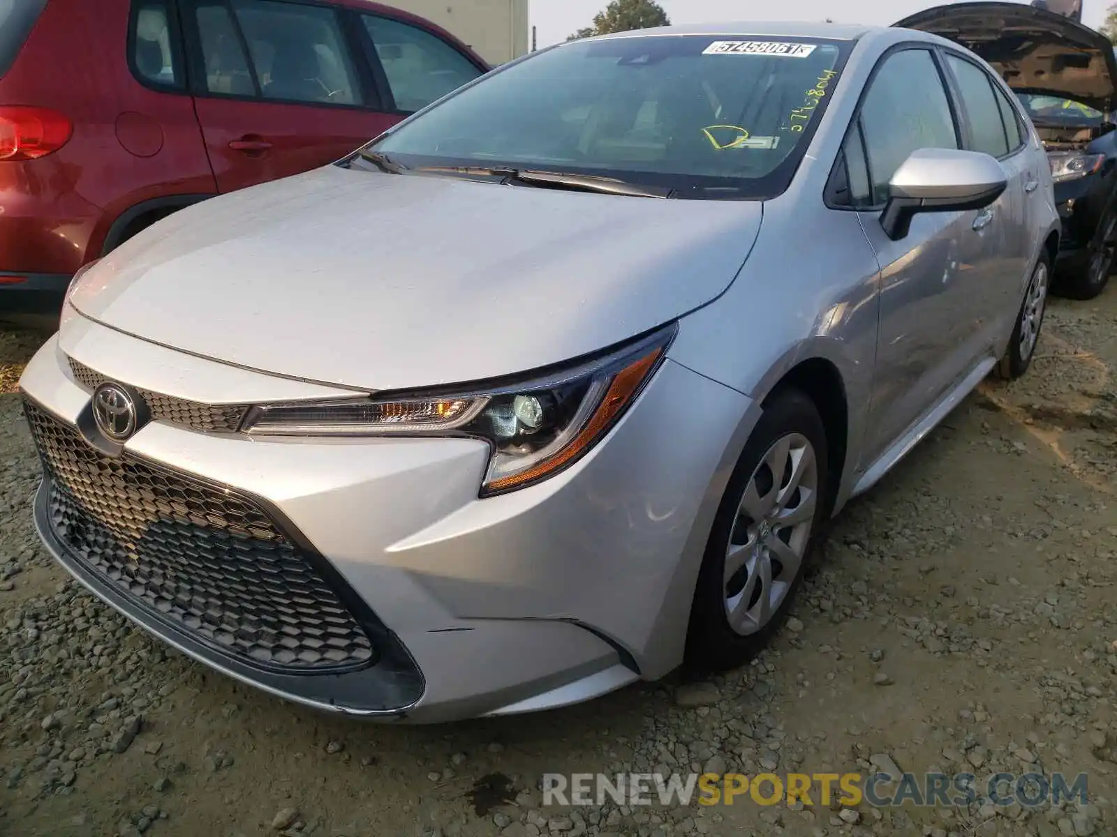 9 Photograph of a damaged car 5YFEPMAE5MP211922 TOYOTA COROLLA 2021