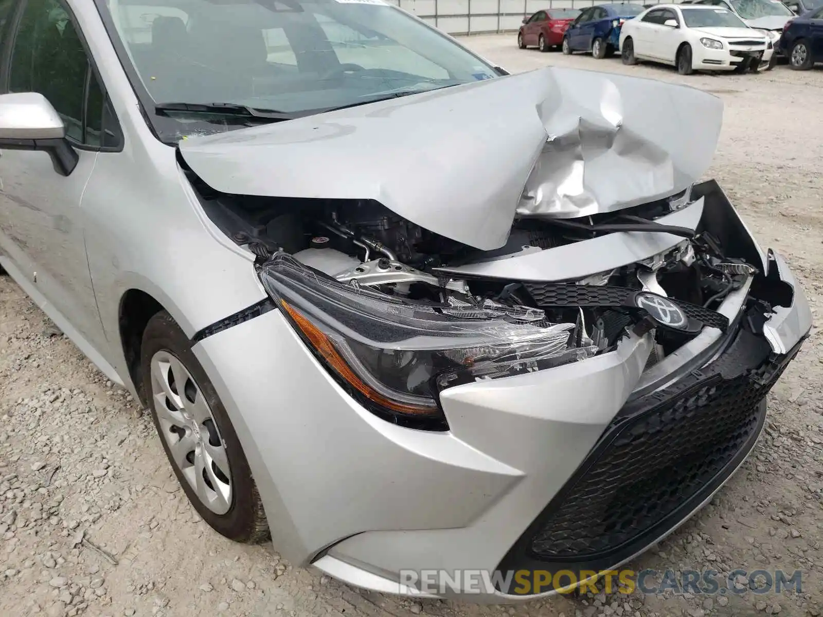 9 Photograph of a damaged car 5YFEPMAE5MP211998 TOYOTA COROLLA 2021