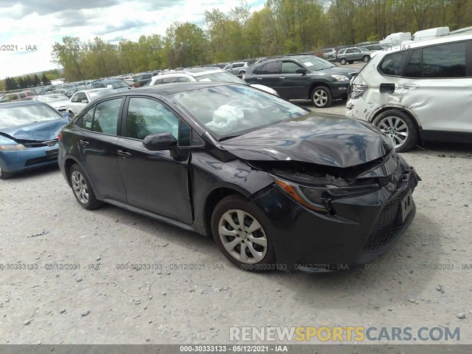 1 Photograph of a damaged car 5YFEPMAE5MP212701 TOYOTA COROLLA 2021