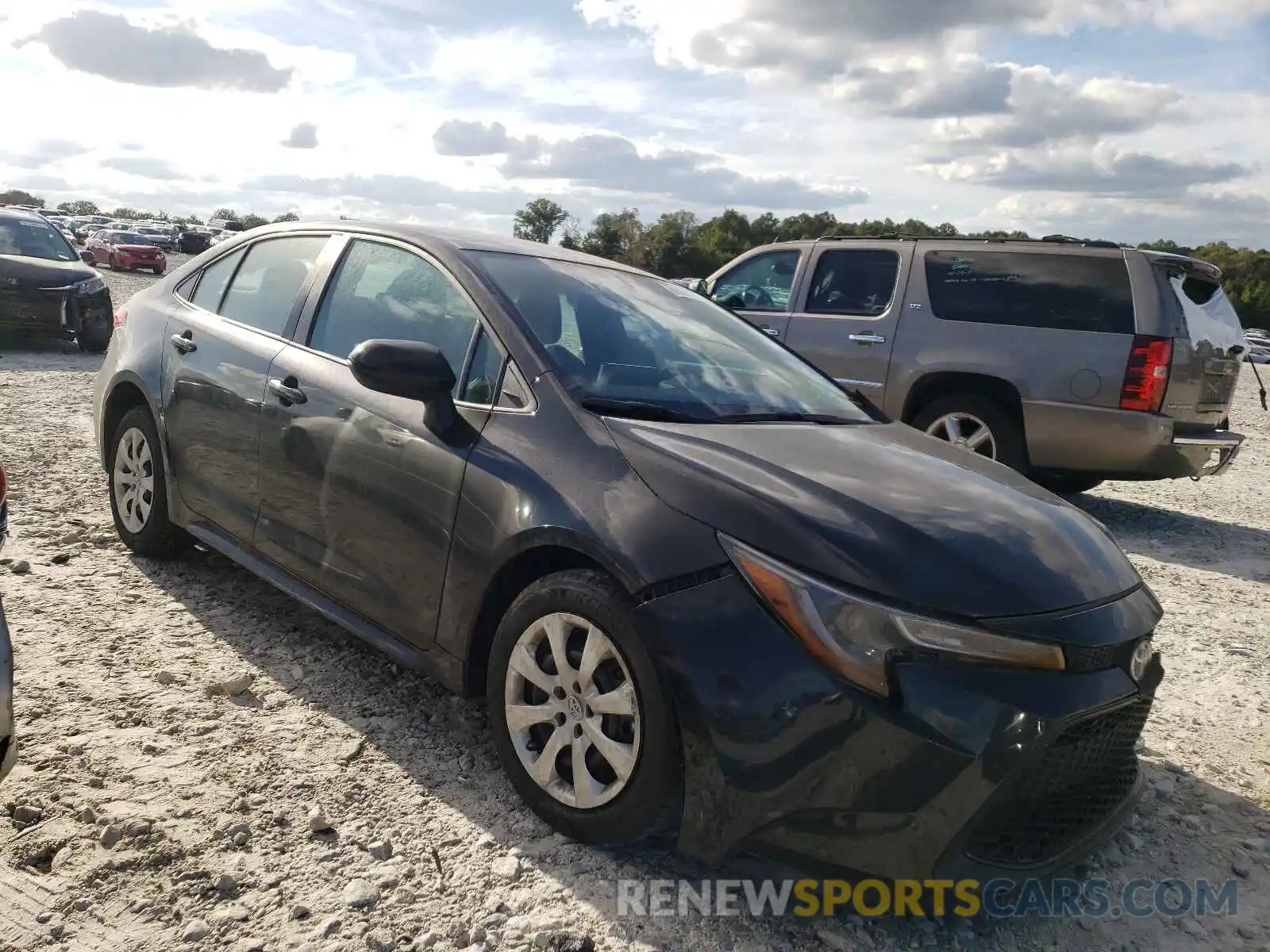 1 Photograph of a damaged car 5YFEPMAE5MP214755 TOYOTA COROLLA 2021