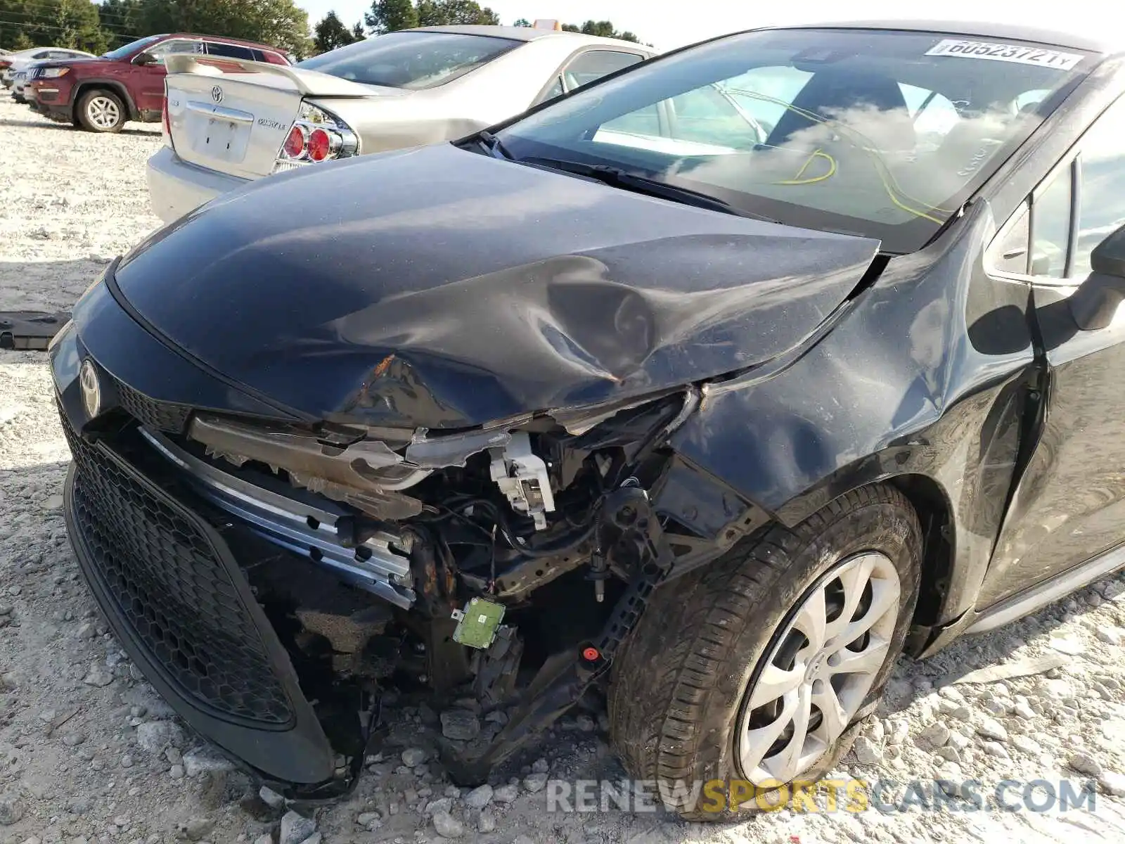 9 Photograph of a damaged car 5YFEPMAE5MP214755 TOYOTA COROLLA 2021