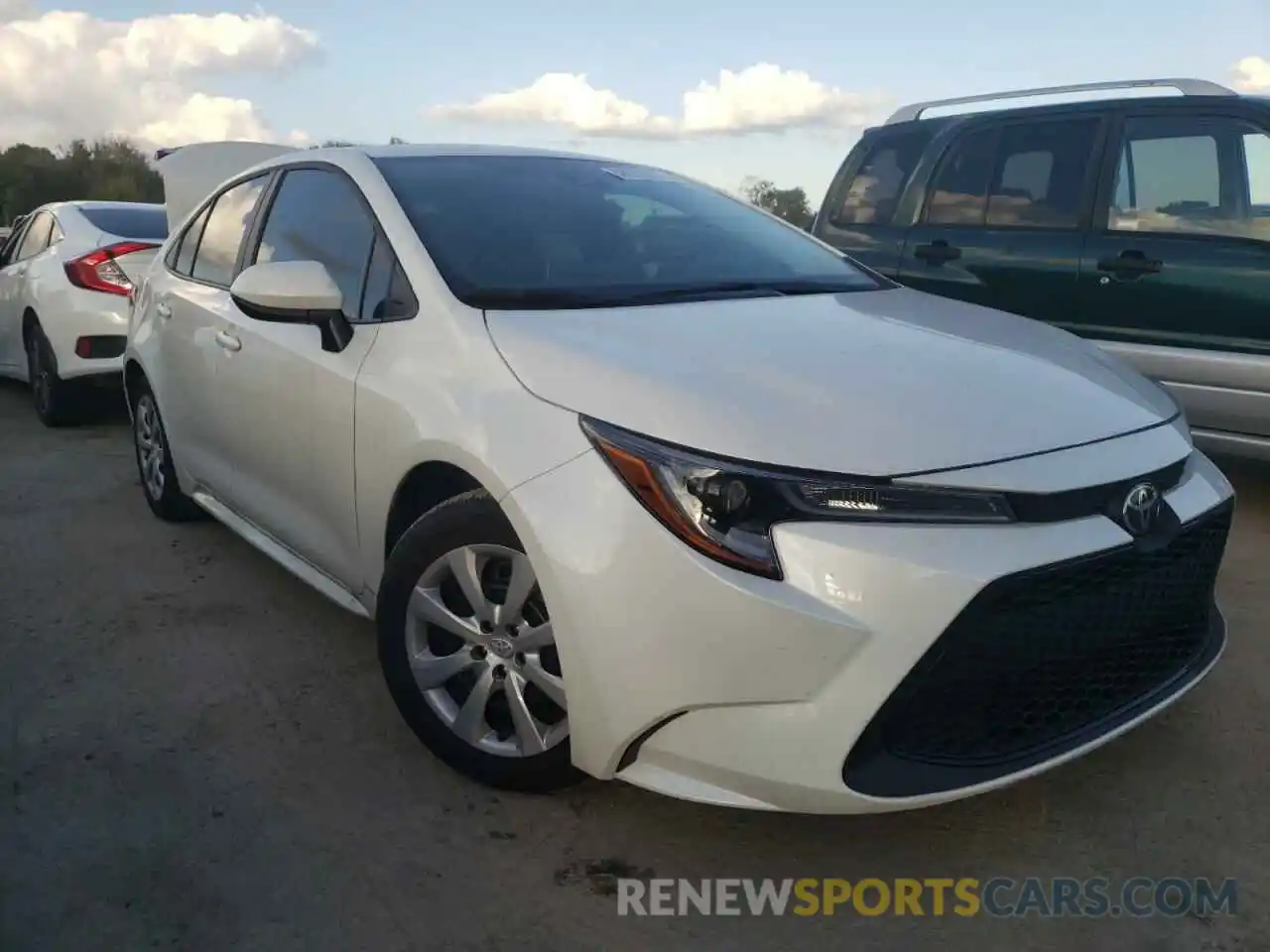 1 Photograph of a damaged car 5YFEPMAE5MP214822 TOYOTA COROLLA 2021