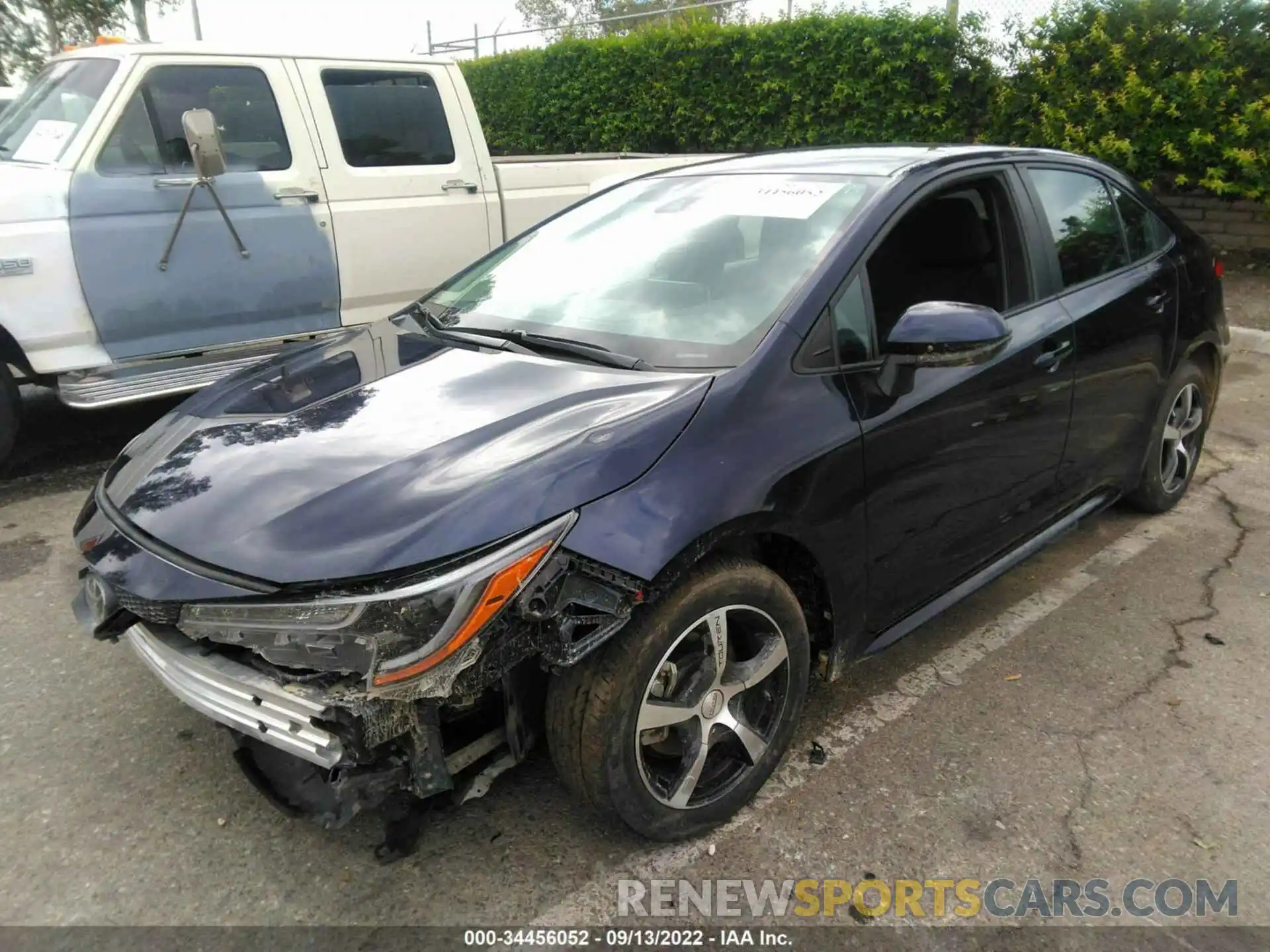 2 Photograph of a damaged car 5YFEPMAE5MP215033 TOYOTA COROLLA 2021