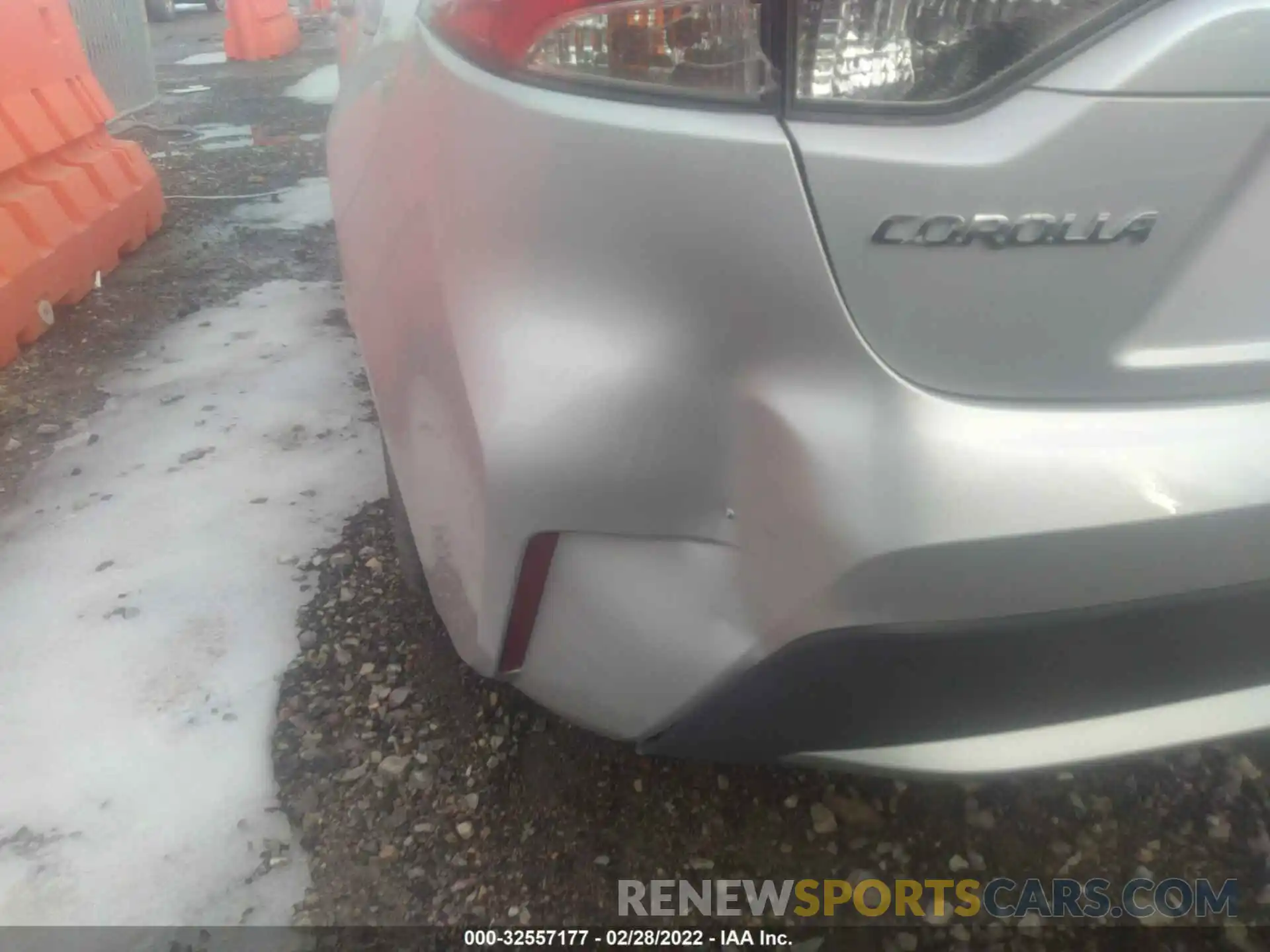 6 Photograph of a damaged car 5YFEPMAE5MP215940 TOYOTA COROLLA 2021