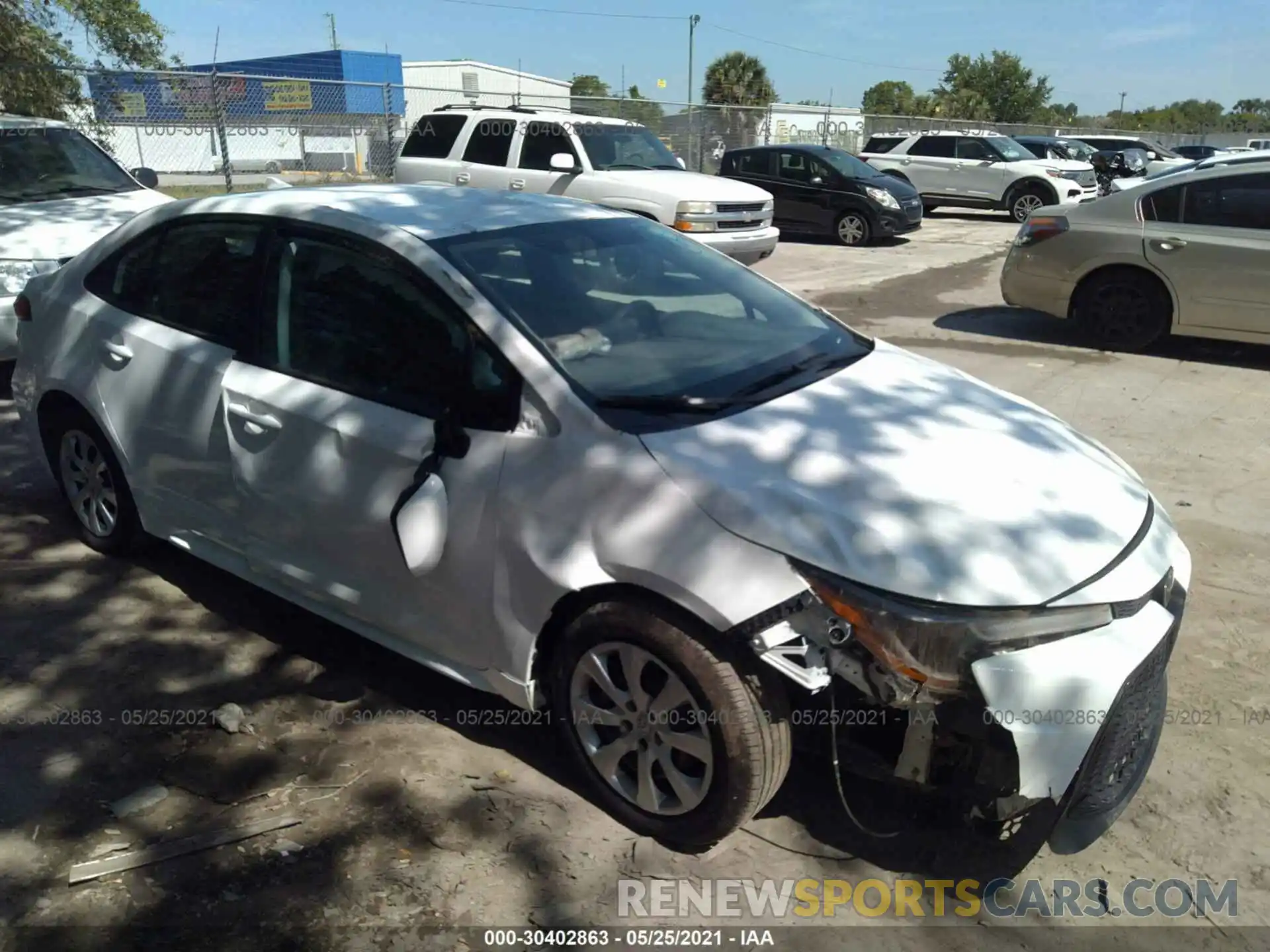 6 Photograph of a damaged car 5YFEPMAE5MP216358 TOYOTA COROLLA 2021