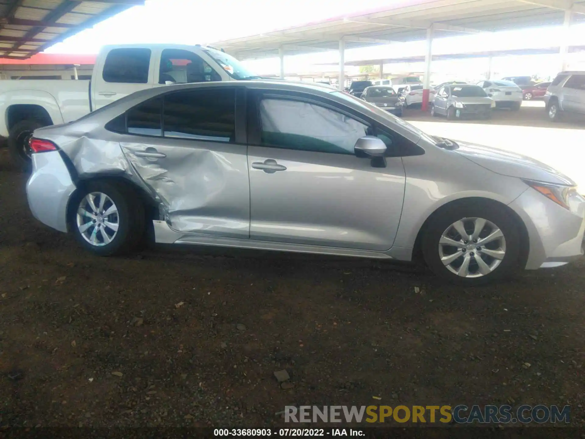 6 Photograph of a damaged car 5YFEPMAE5MP216537 TOYOTA COROLLA 2021