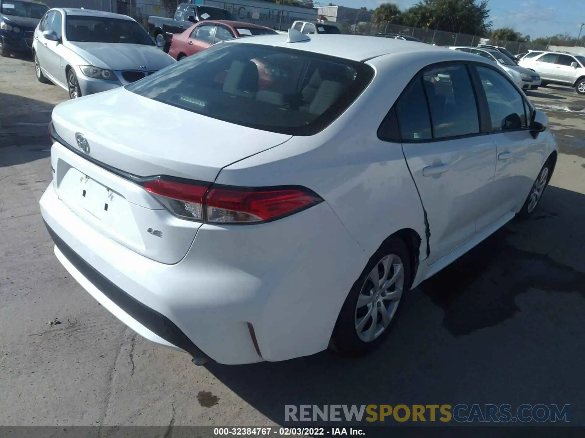 6 Photograph of a damaged car 5YFEPMAE5MP216831 TOYOTA COROLLA 2021