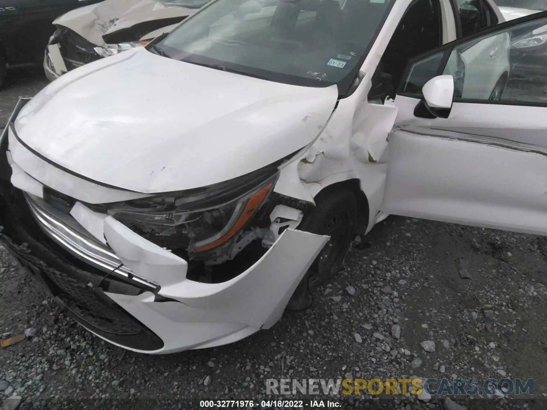 6 Photograph of a damaged car 5YFEPMAE5MP217039 TOYOTA COROLLA 2021