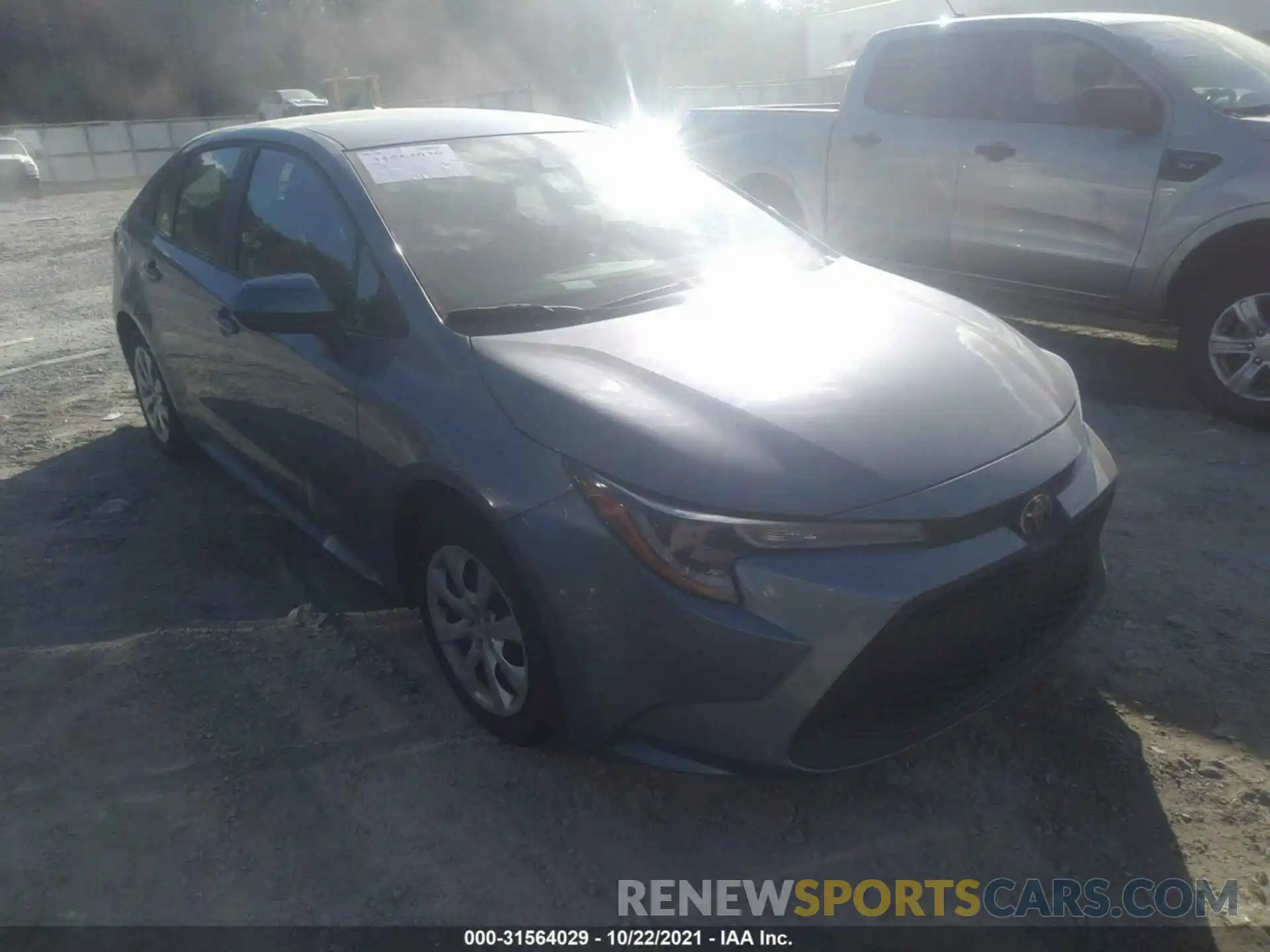 1 Photograph of a damaged car 5YFEPMAE5MP218305 TOYOTA COROLLA 2021