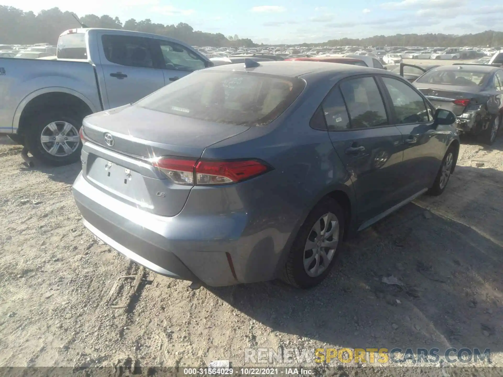 4 Photograph of a damaged car 5YFEPMAE5MP218305 TOYOTA COROLLA 2021