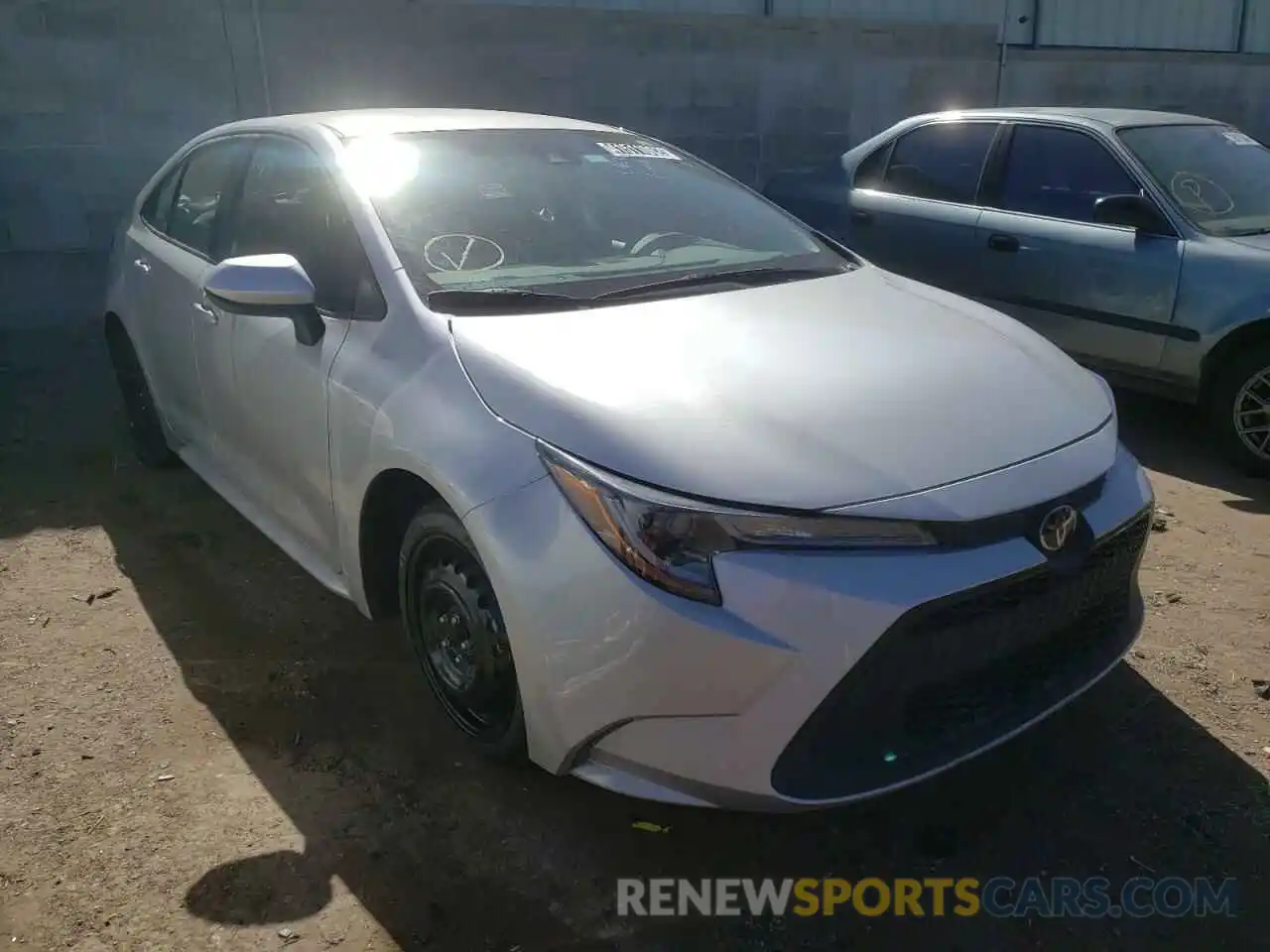 1 Photograph of a damaged car 5YFEPMAE5MP219227 TOYOTA COROLLA 2021