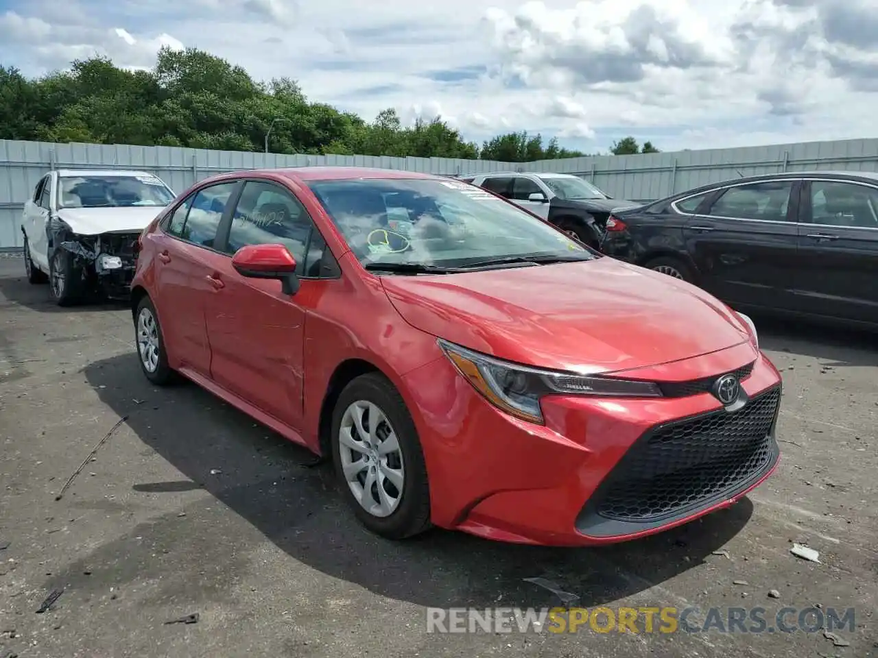 1 Photograph of a damaged car 5YFEPMAE5MP221219 TOYOTA COROLLA 2021