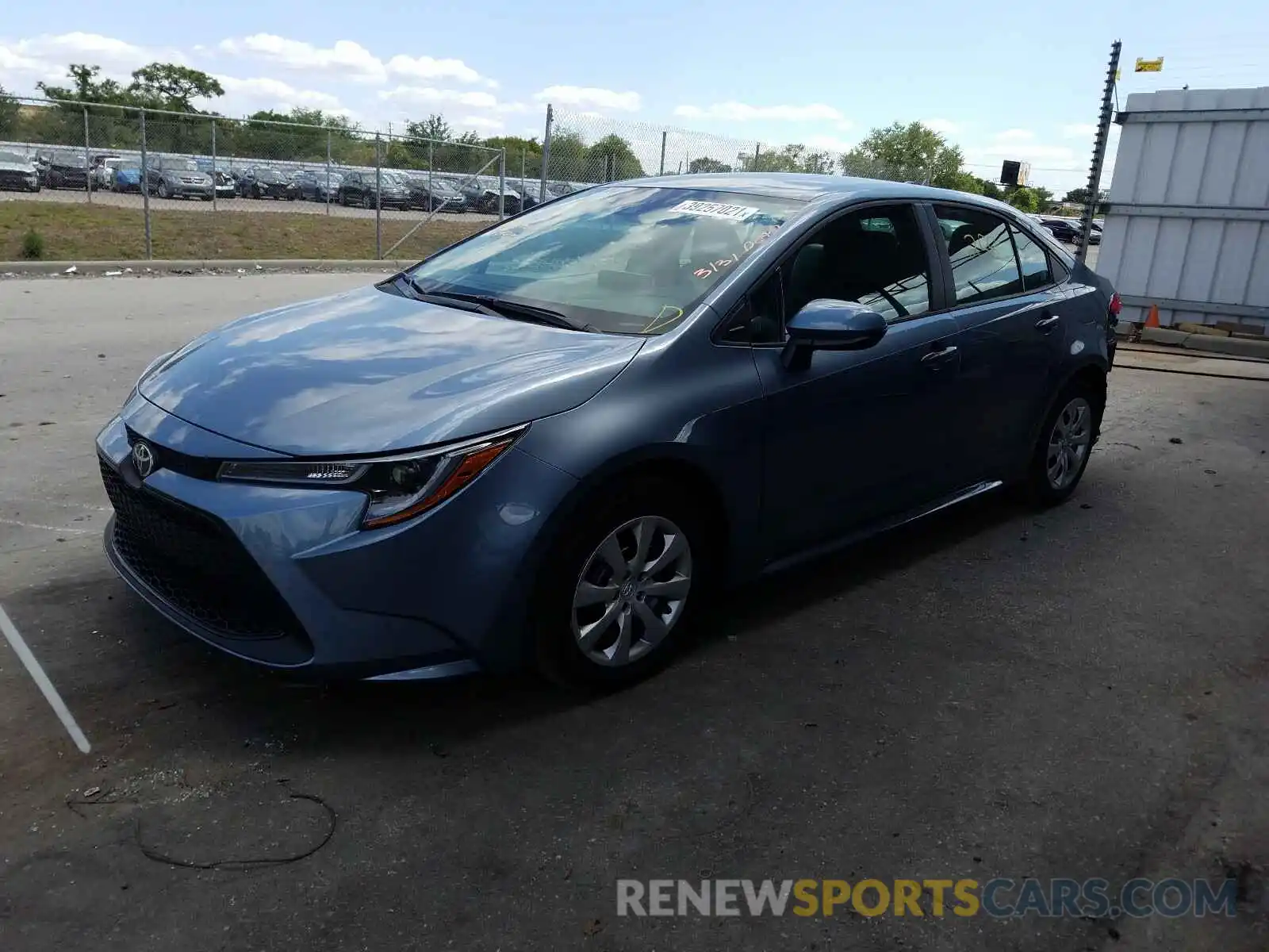 2 Photograph of a damaged car 5YFEPMAE5MP222158 TOYOTA COROLLA 2021