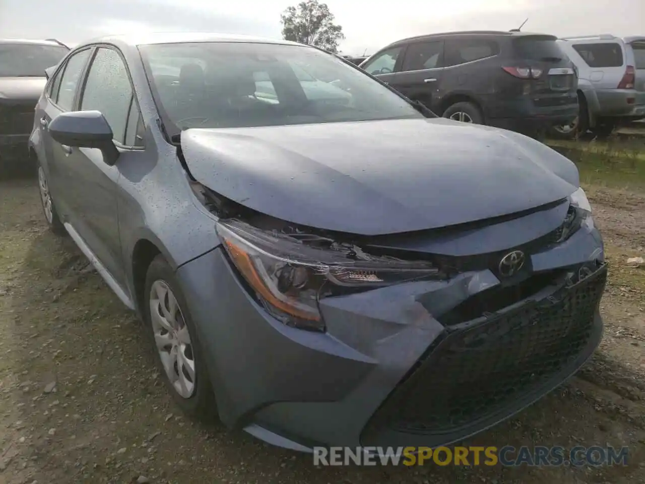 1 Photograph of a damaged car 5YFEPMAE5MP222628 TOYOTA COROLLA 2021