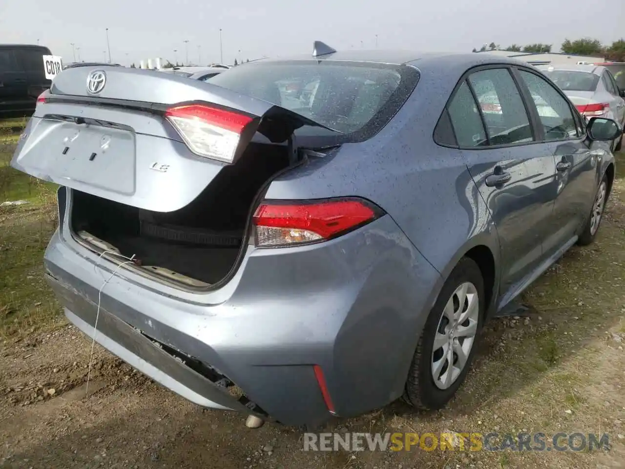 4 Photograph of a damaged car 5YFEPMAE5MP222628 TOYOTA COROLLA 2021