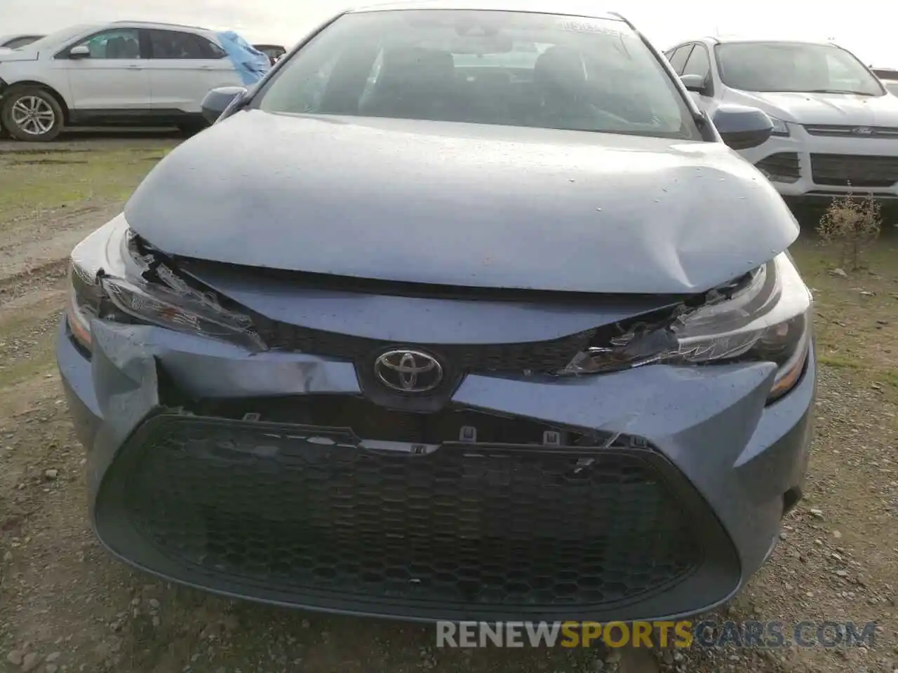 9 Photograph of a damaged car 5YFEPMAE5MP222628 TOYOTA COROLLA 2021