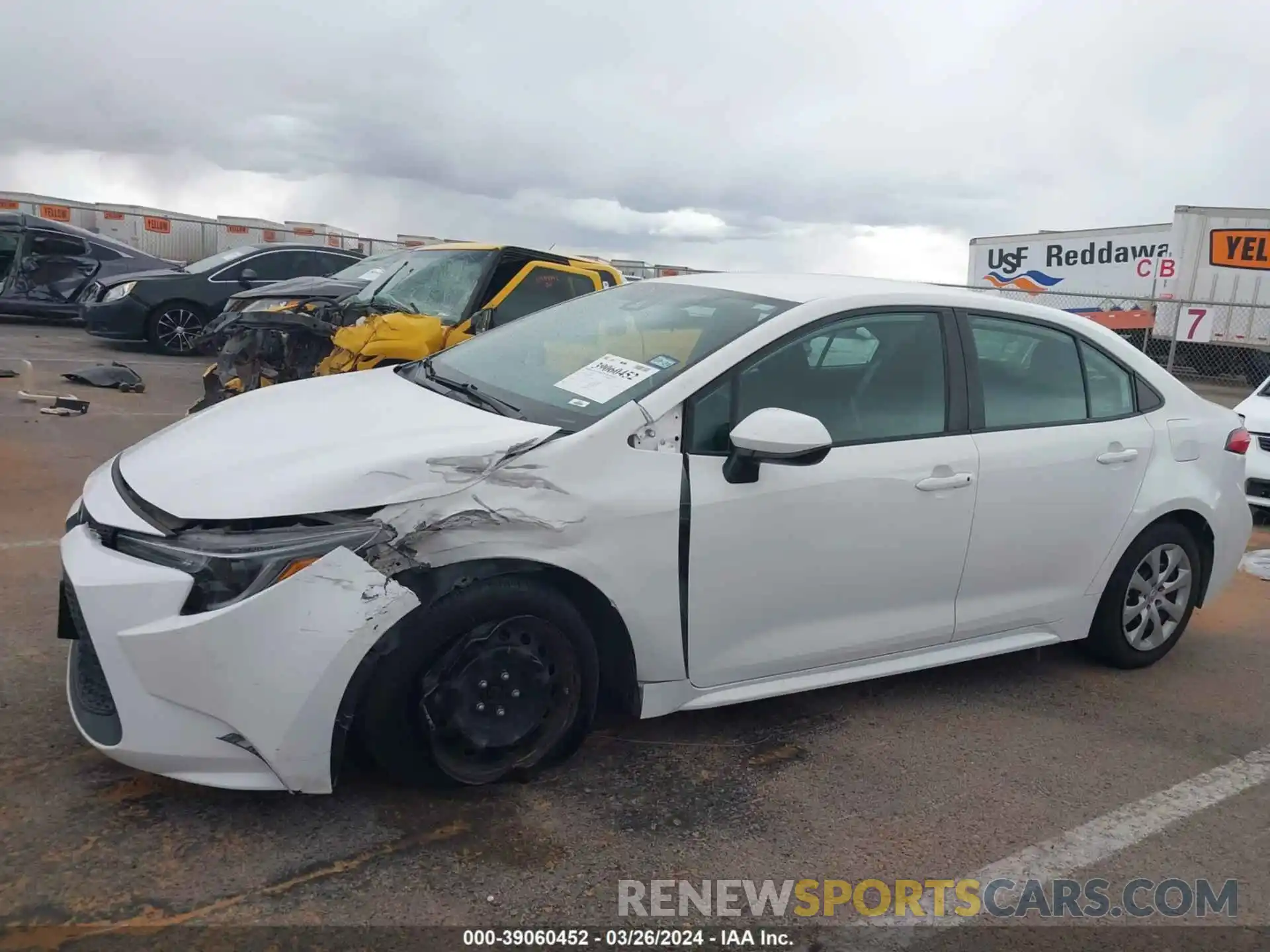 14 Photograph of a damaged car 5YFEPMAE5MP222967 TOYOTA COROLLA 2021