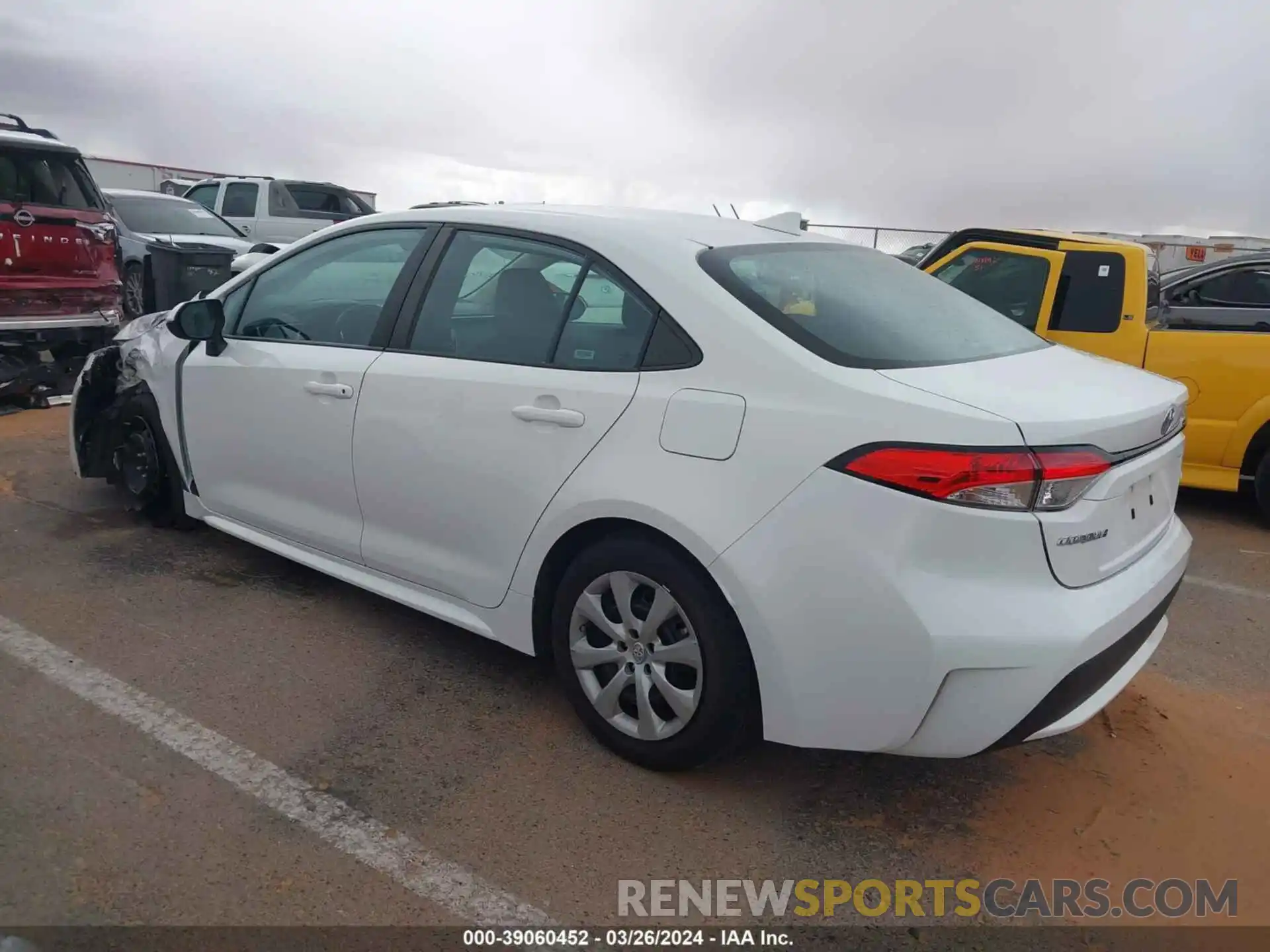 3 Photograph of a damaged car 5YFEPMAE5MP222967 TOYOTA COROLLA 2021