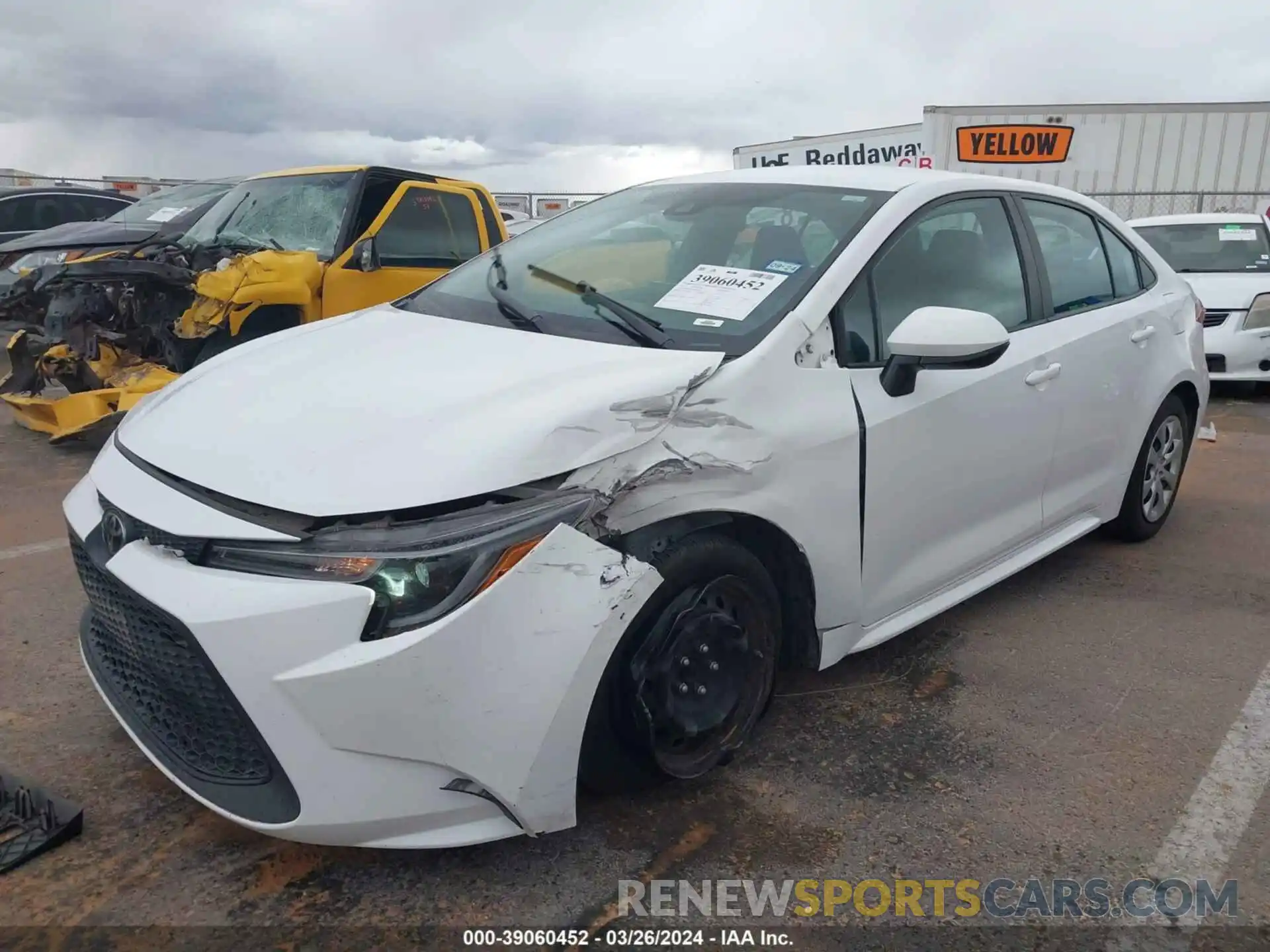 6 Photograph of a damaged car 5YFEPMAE5MP222967 TOYOTA COROLLA 2021