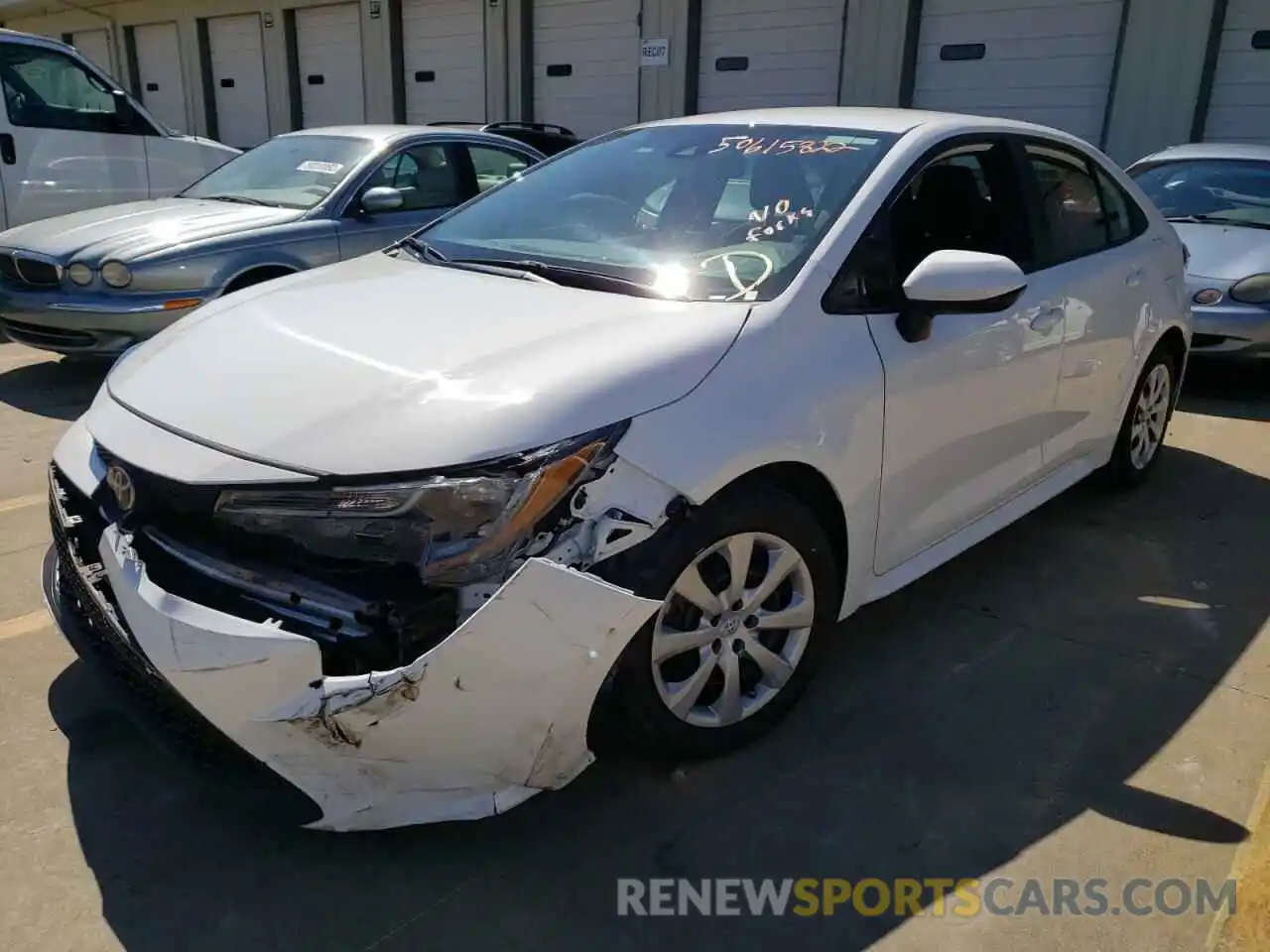 2 Photograph of a damaged car 5YFEPMAE5MP223472 TOYOTA COROLLA 2021