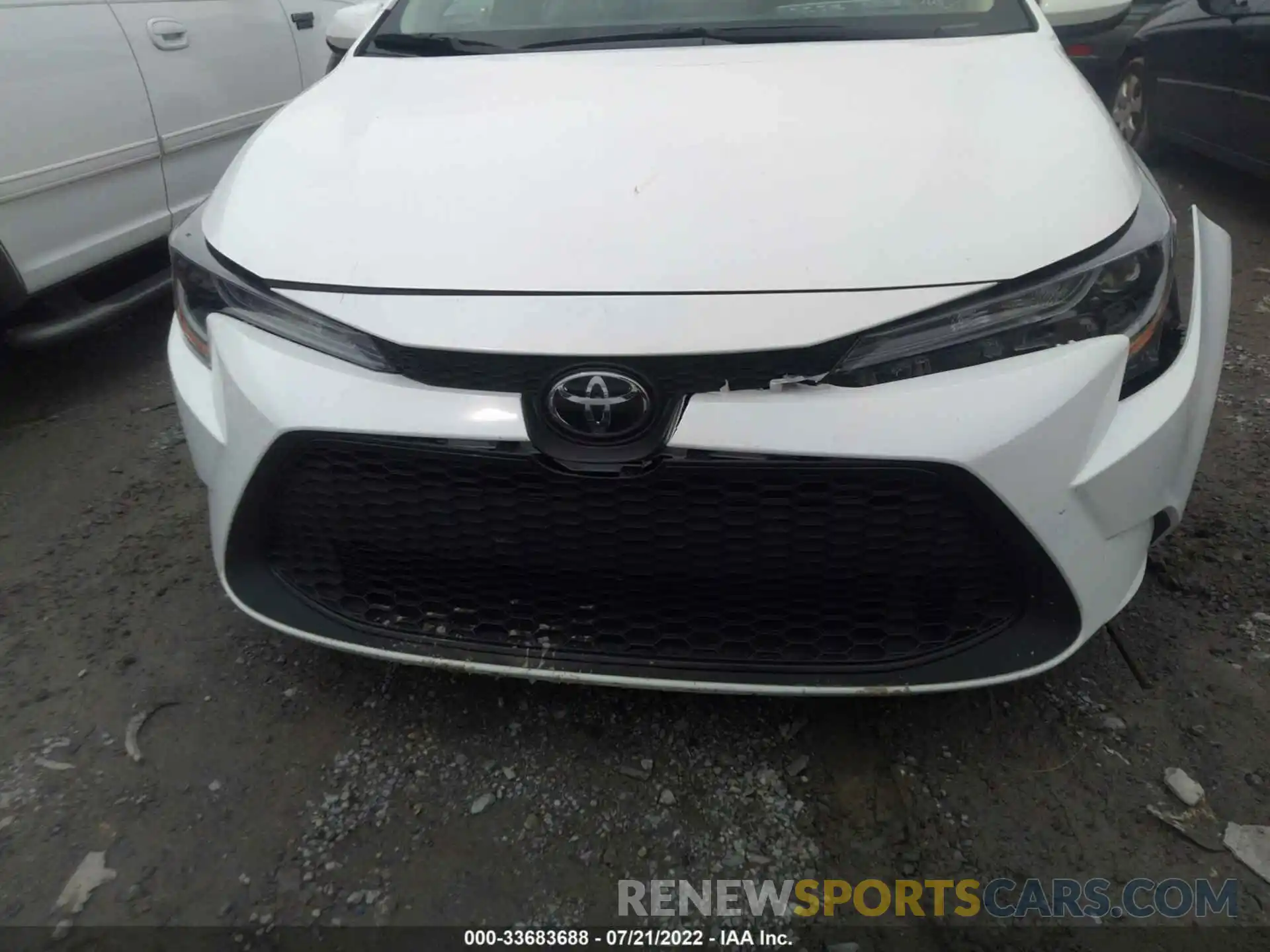 6 Photograph of a damaged car 5YFEPMAE5MP223956 TOYOTA COROLLA 2021