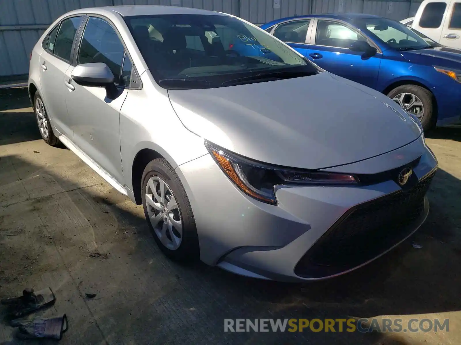 1 Photograph of a damaged car 5YFEPMAE5MP224248 TOYOTA COROLLA 2021