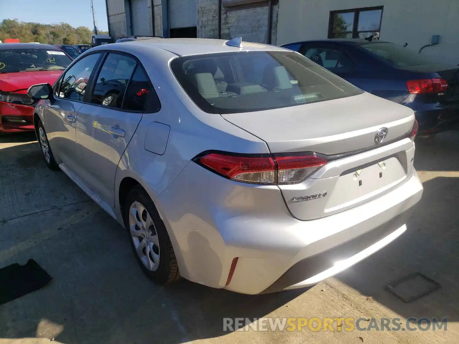 3 Photograph of a damaged car 5YFEPMAE5MP224248 TOYOTA COROLLA 2021