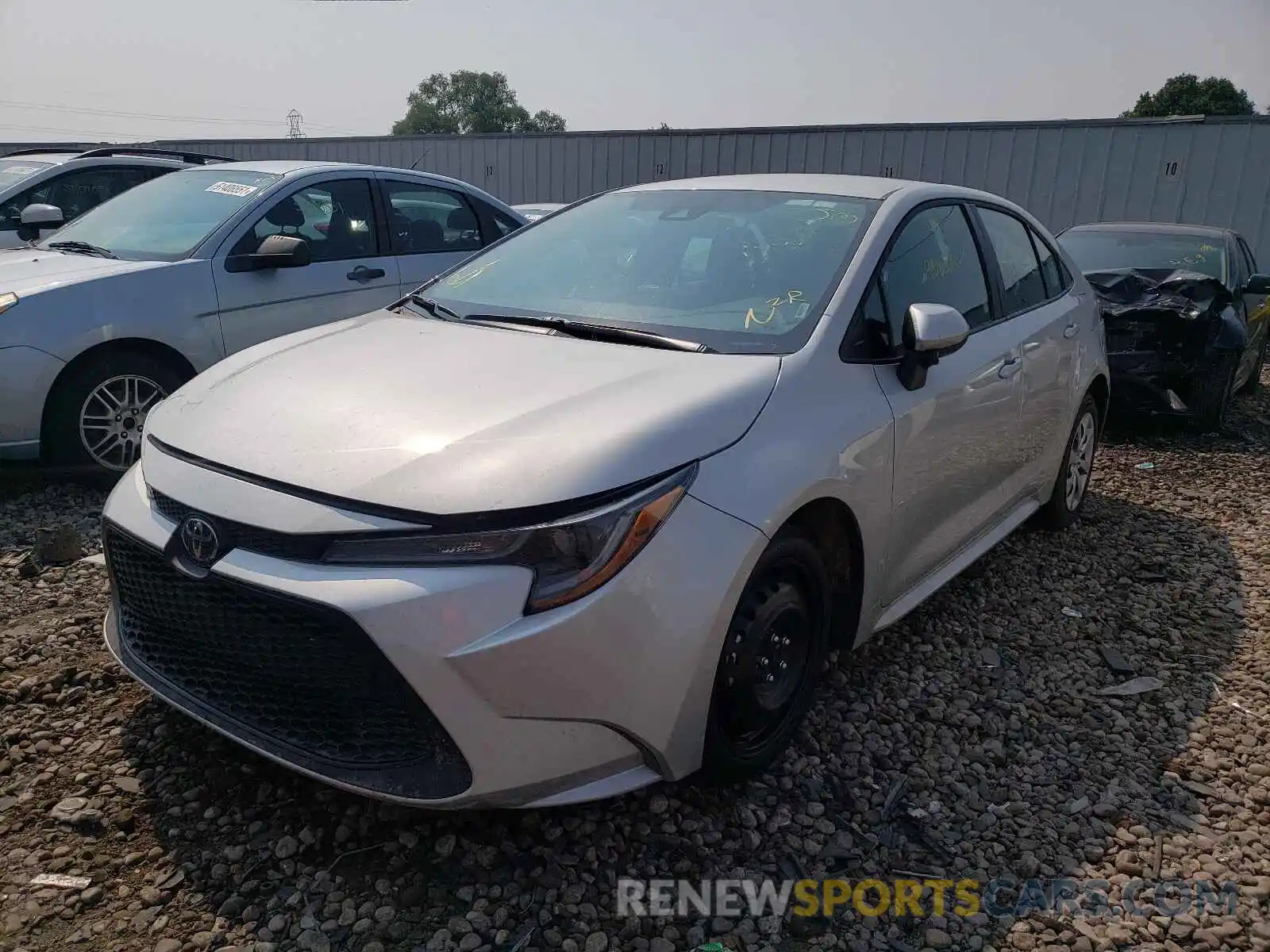 2 Photograph of a damaged car 5YFEPMAE5MP224427 TOYOTA COROLLA 2021