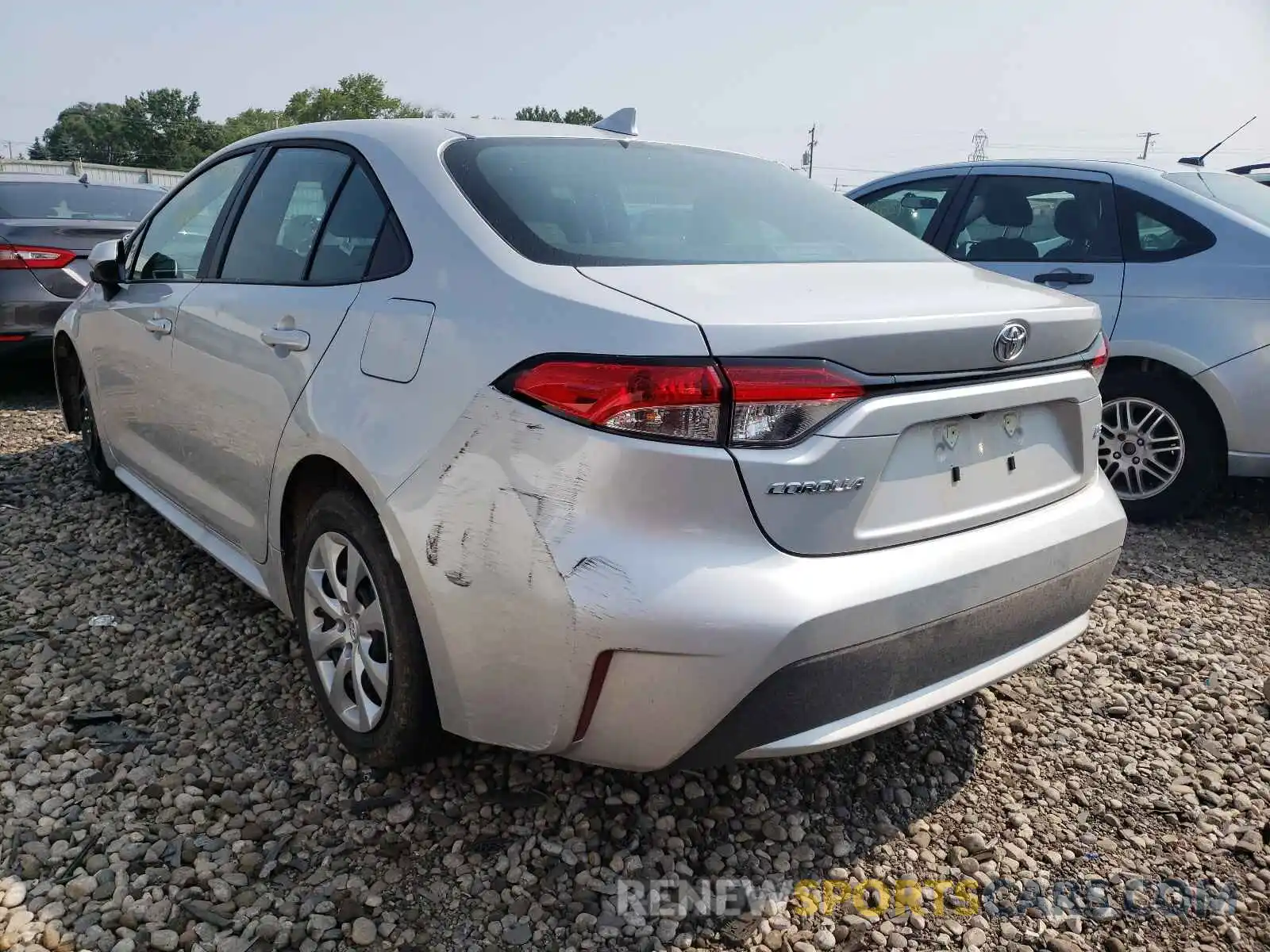 3 Photograph of a damaged car 5YFEPMAE5MP224427 TOYOTA COROLLA 2021