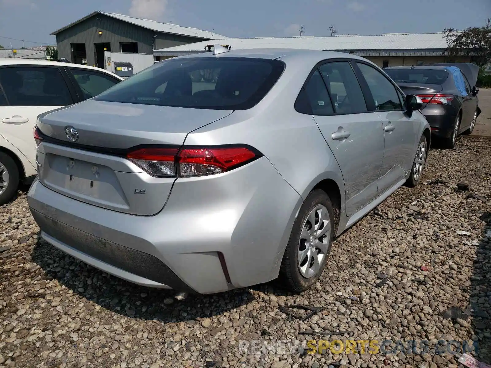 4 Photograph of a damaged car 5YFEPMAE5MP224427 TOYOTA COROLLA 2021