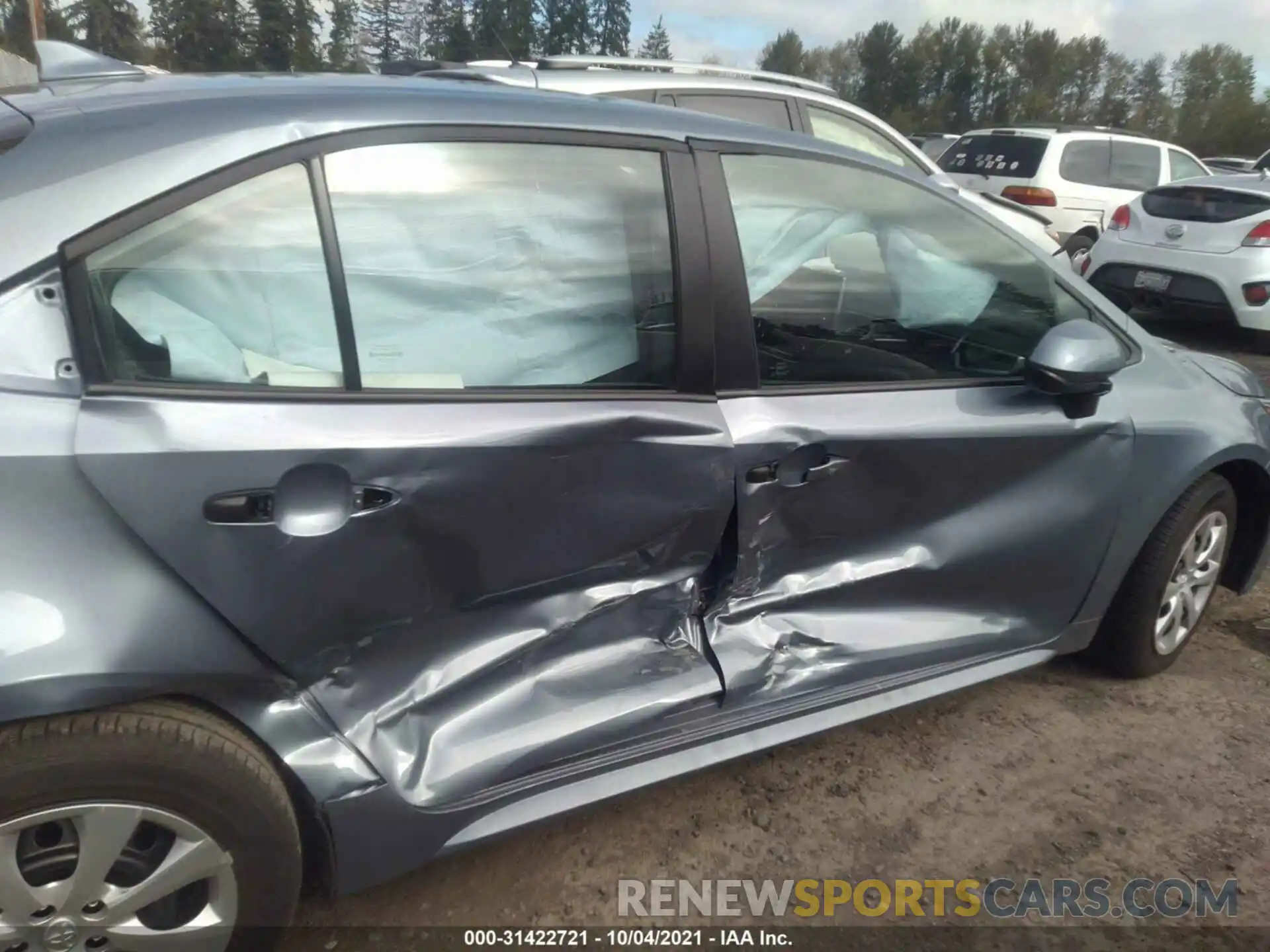 6 Photograph of a damaged car 5YFEPMAE5MP224864 TOYOTA COROLLA 2021