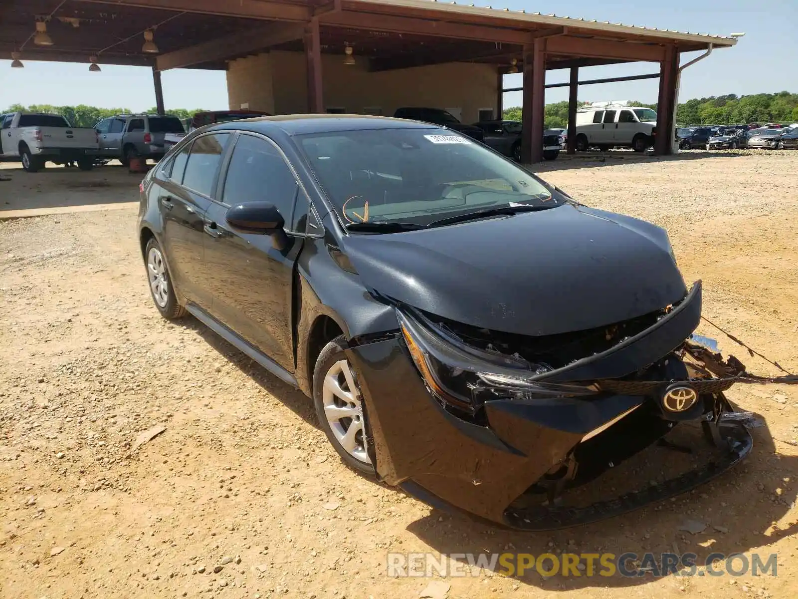 1 Photograph of a damaged car 5YFEPMAE5MP226520 TOYOTA COROLLA 2021