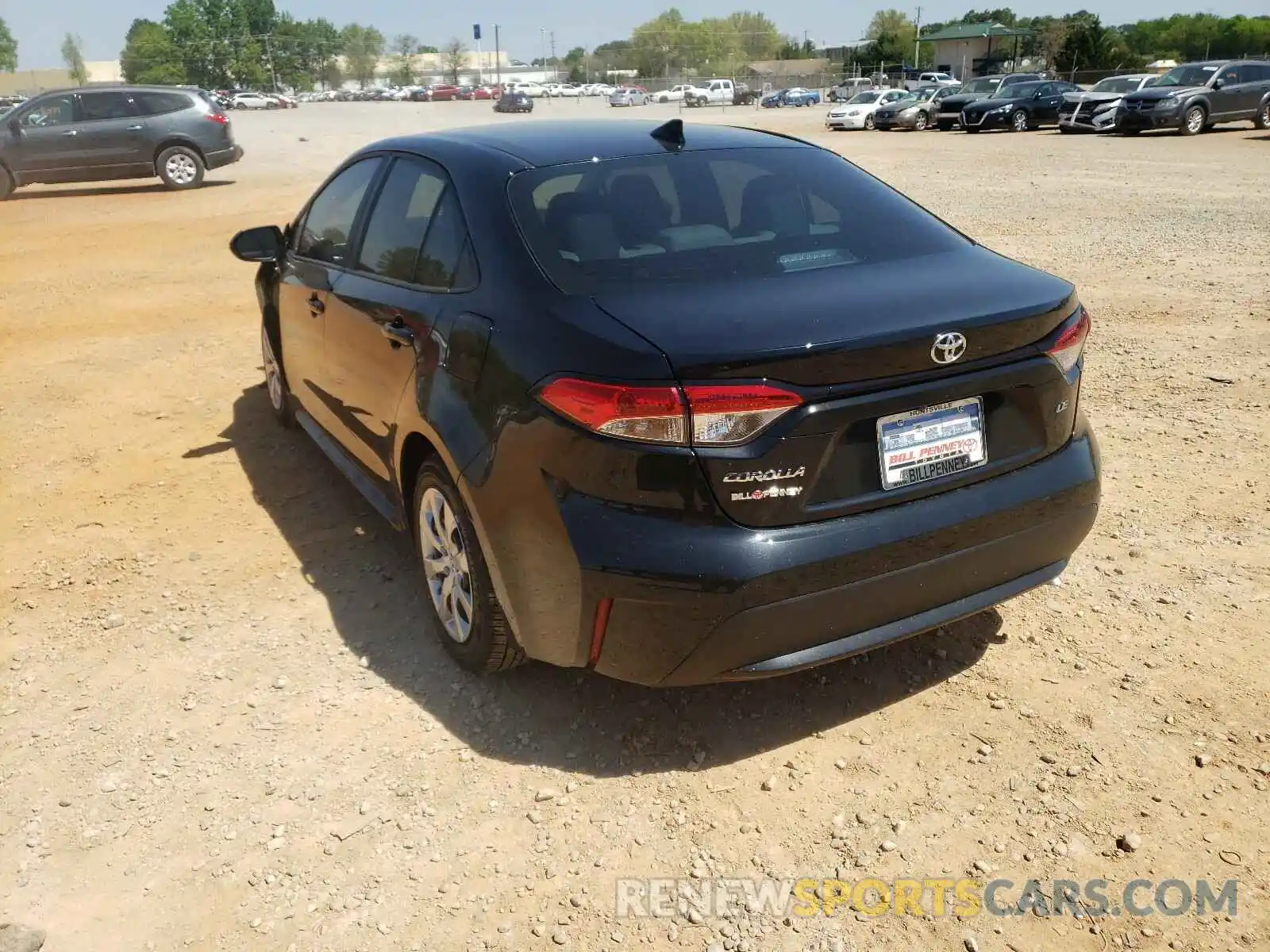 3 Photograph of a damaged car 5YFEPMAE5MP226520 TOYOTA COROLLA 2021