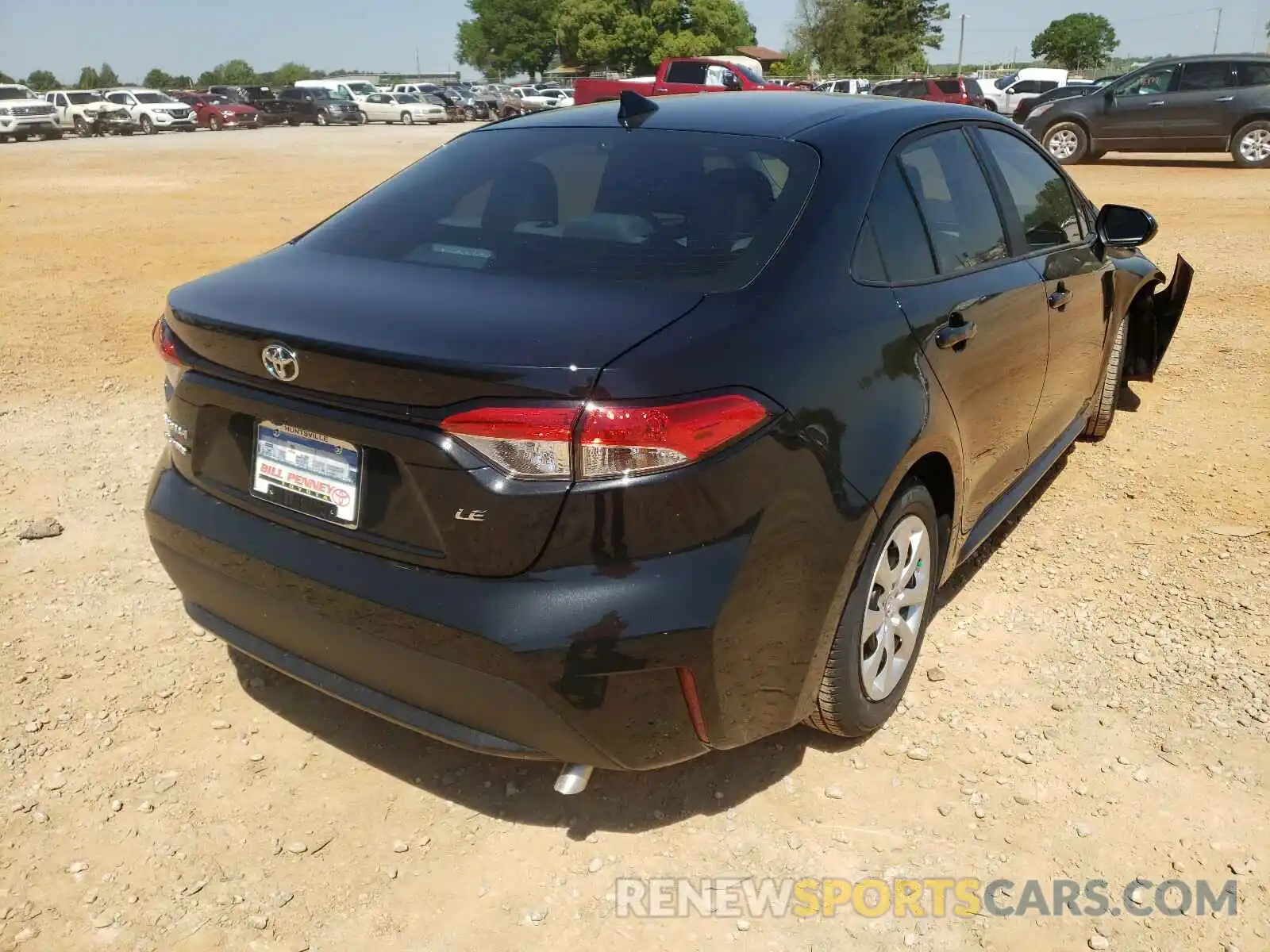 4 Photograph of a damaged car 5YFEPMAE5MP226520 TOYOTA COROLLA 2021