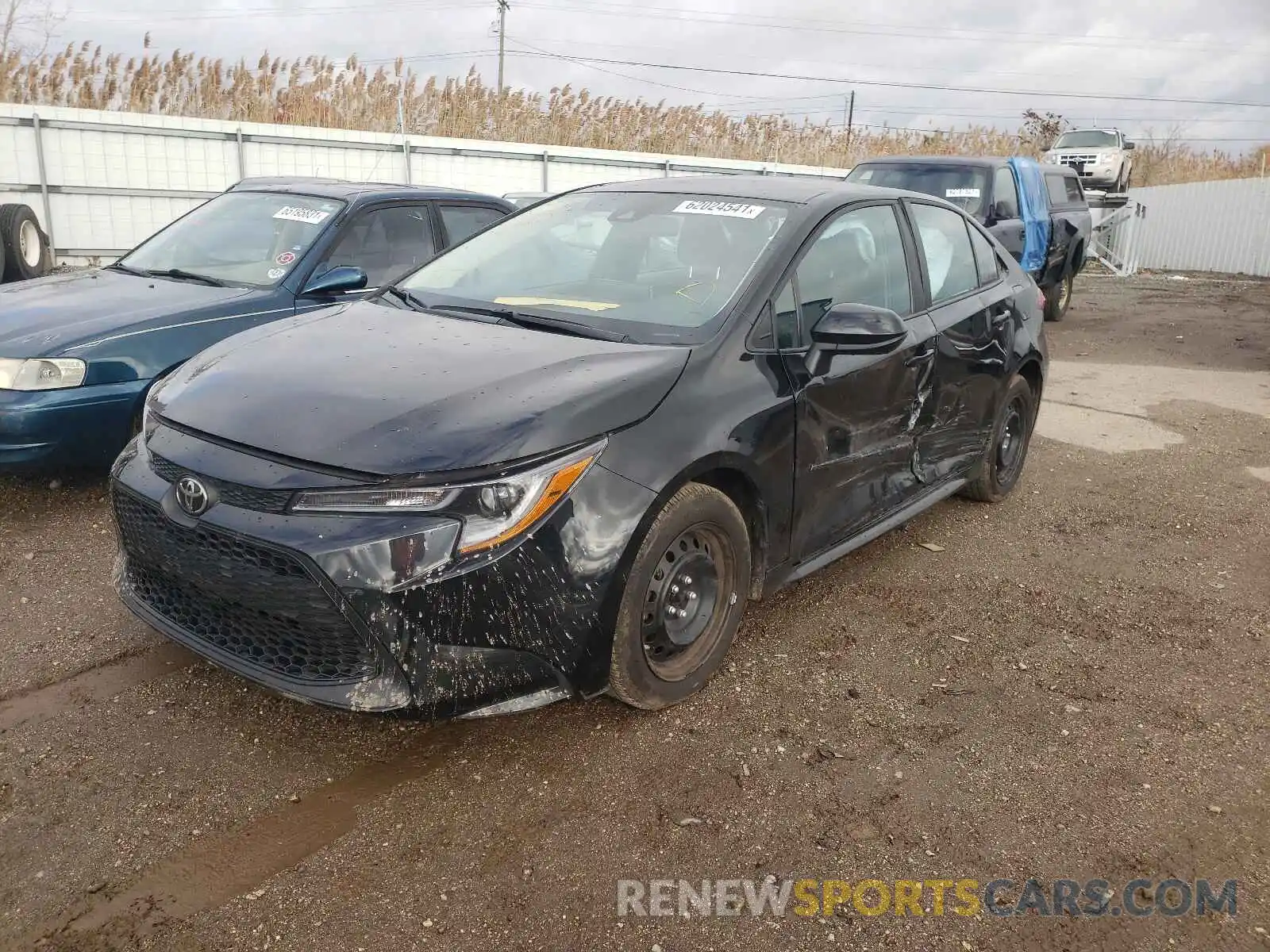 2 Photograph of a damaged car 5YFEPMAE5MP226873 TOYOTA COROLLA 2021