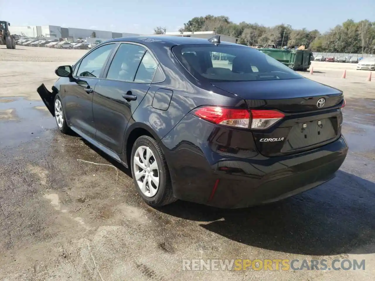 3 Photograph of a damaged car 5YFEPMAE5MP227909 TOYOTA COROLLA 2021