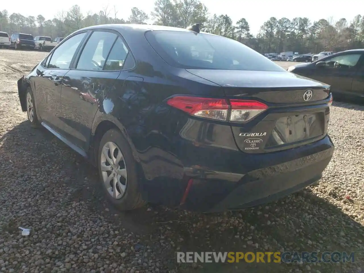 3 Photograph of a damaged car 5YFEPMAE5MP228400 TOYOTA COROLLA 2021