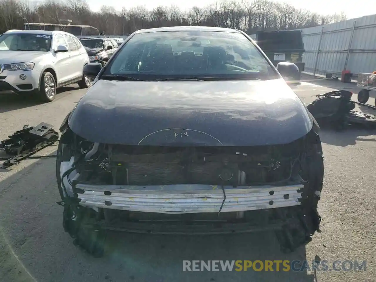 5 Photograph of a damaged car 5YFEPMAE5MP228705 TOYOTA COROLLA 2021