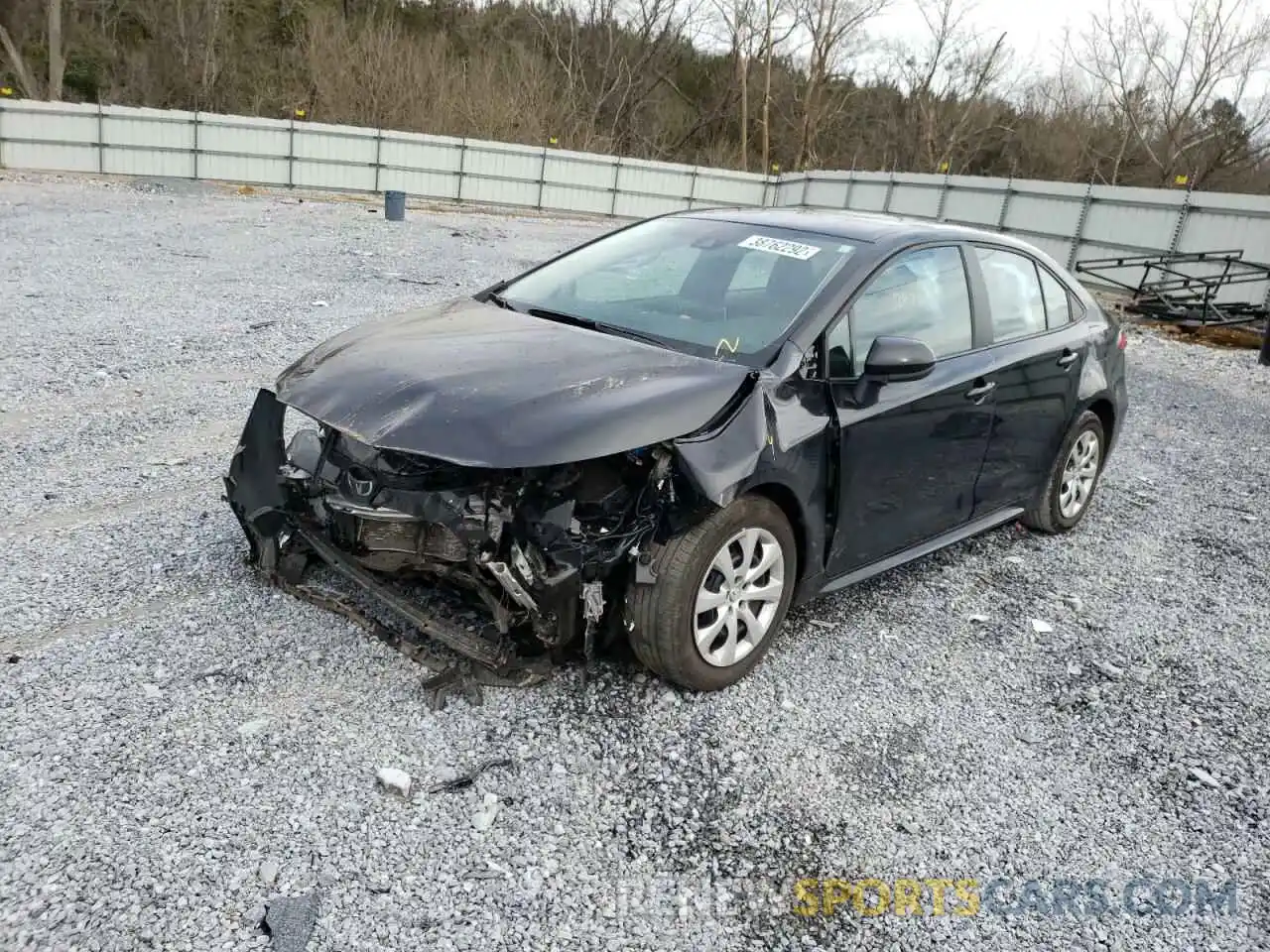 2 Photograph of a damaged car 5YFEPMAE5MP231250 TOYOTA COROLLA 2021