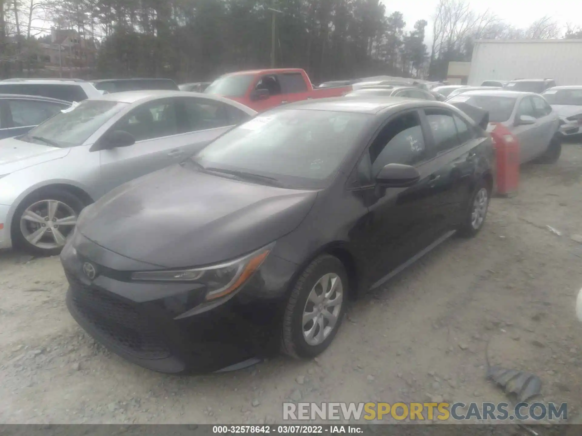 2 Photograph of a damaged car 5YFEPMAE5MP232575 TOYOTA COROLLA 2021