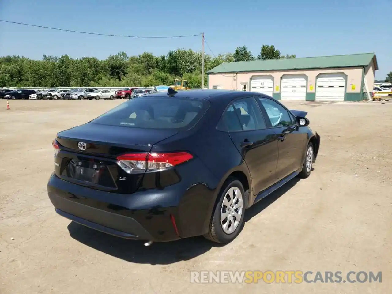 4 Photograph of a damaged car 5YFEPMAE5MP233211 TOYOTA COROLLA 2021