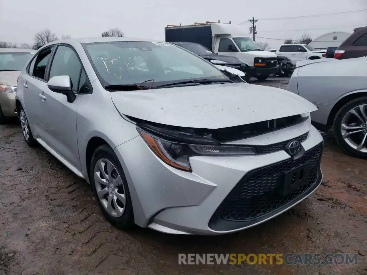 1 Photograph of a damaged car 5YFEPMAE5MP233340 TOYOTA COROLLA 2021