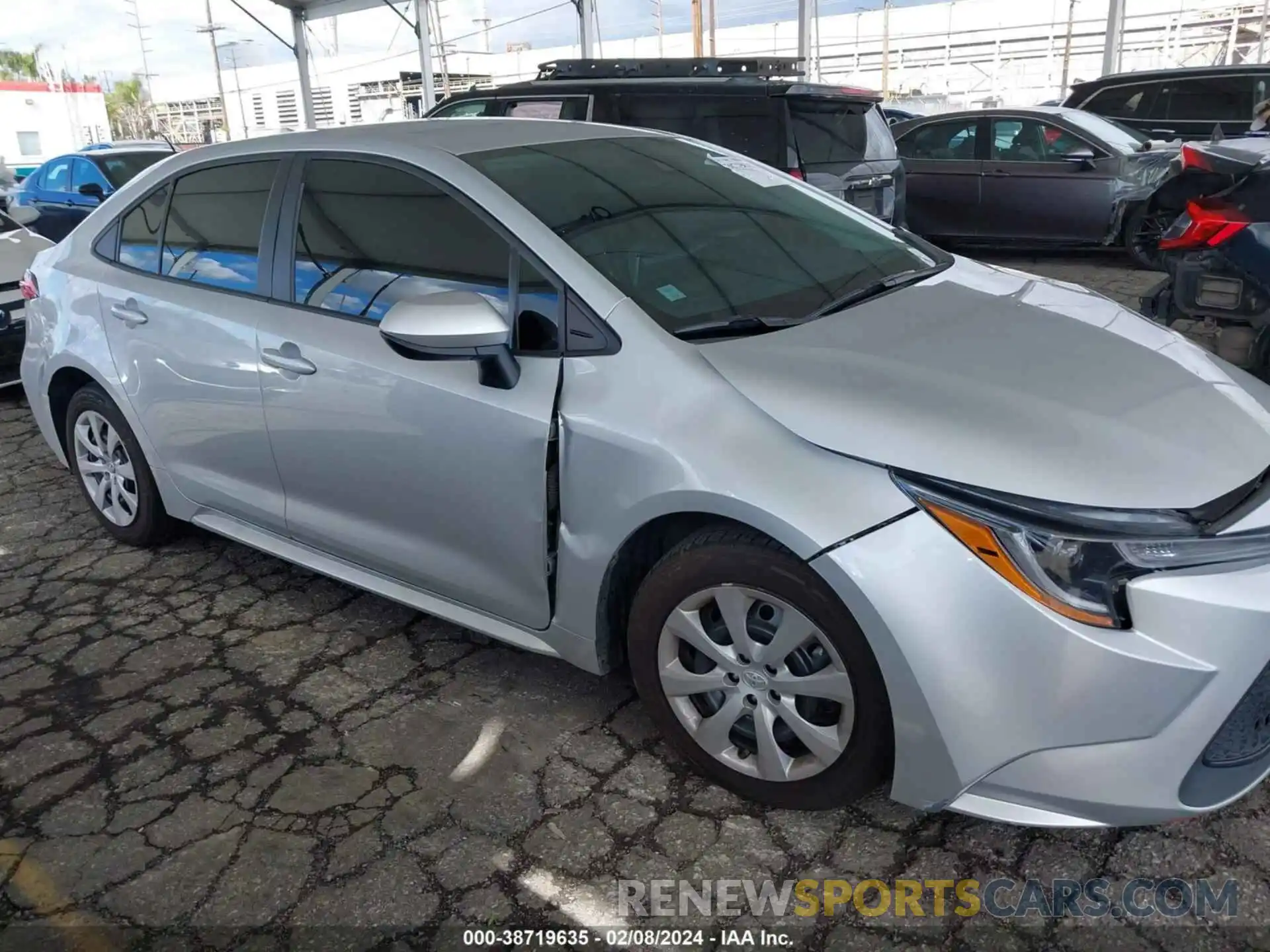 13 Photograph of a damaged car 5YFEPMAE5MP233466 TOYOTA COROLLA 2021