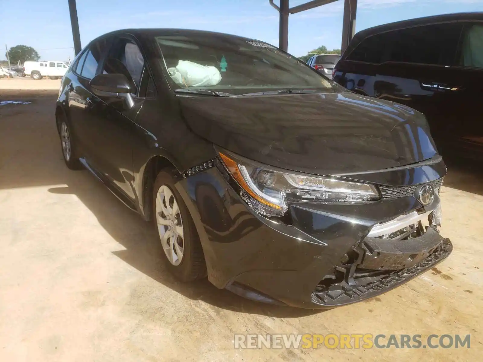 1 Photograph of a damaged car 5YFEPMAE5MP234357 TOYOTA COROLLA 2021