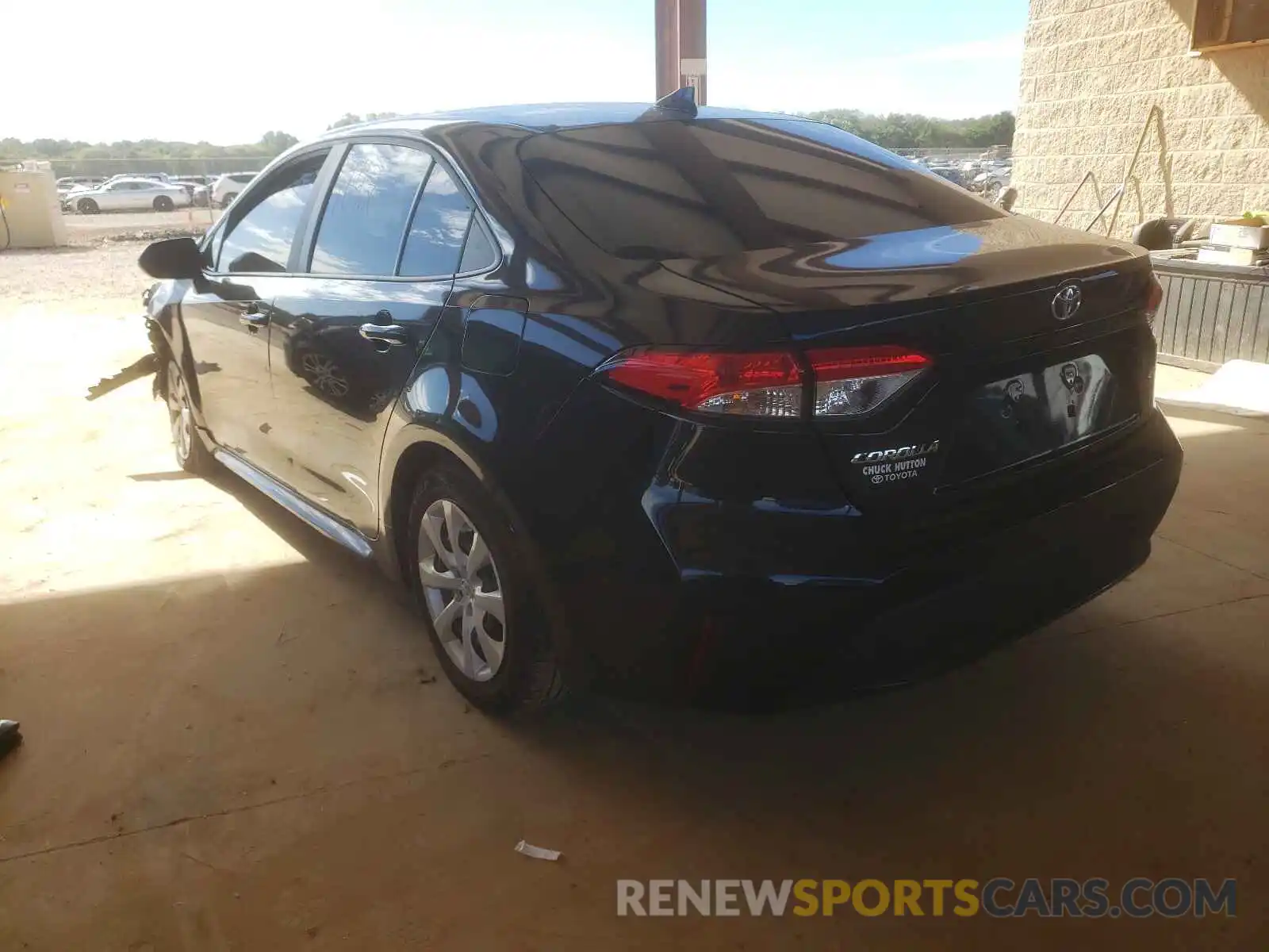 3 Photograph of a damaged car 5YFEPMAE5MP234357 TOYOTA COROLLA 2021