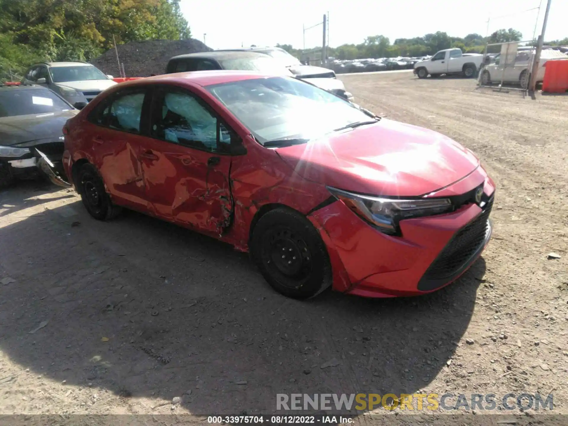 1 Photograph of a damaged car 5YFEPMAE5MP234469 TOYOTA COROLLA 2021