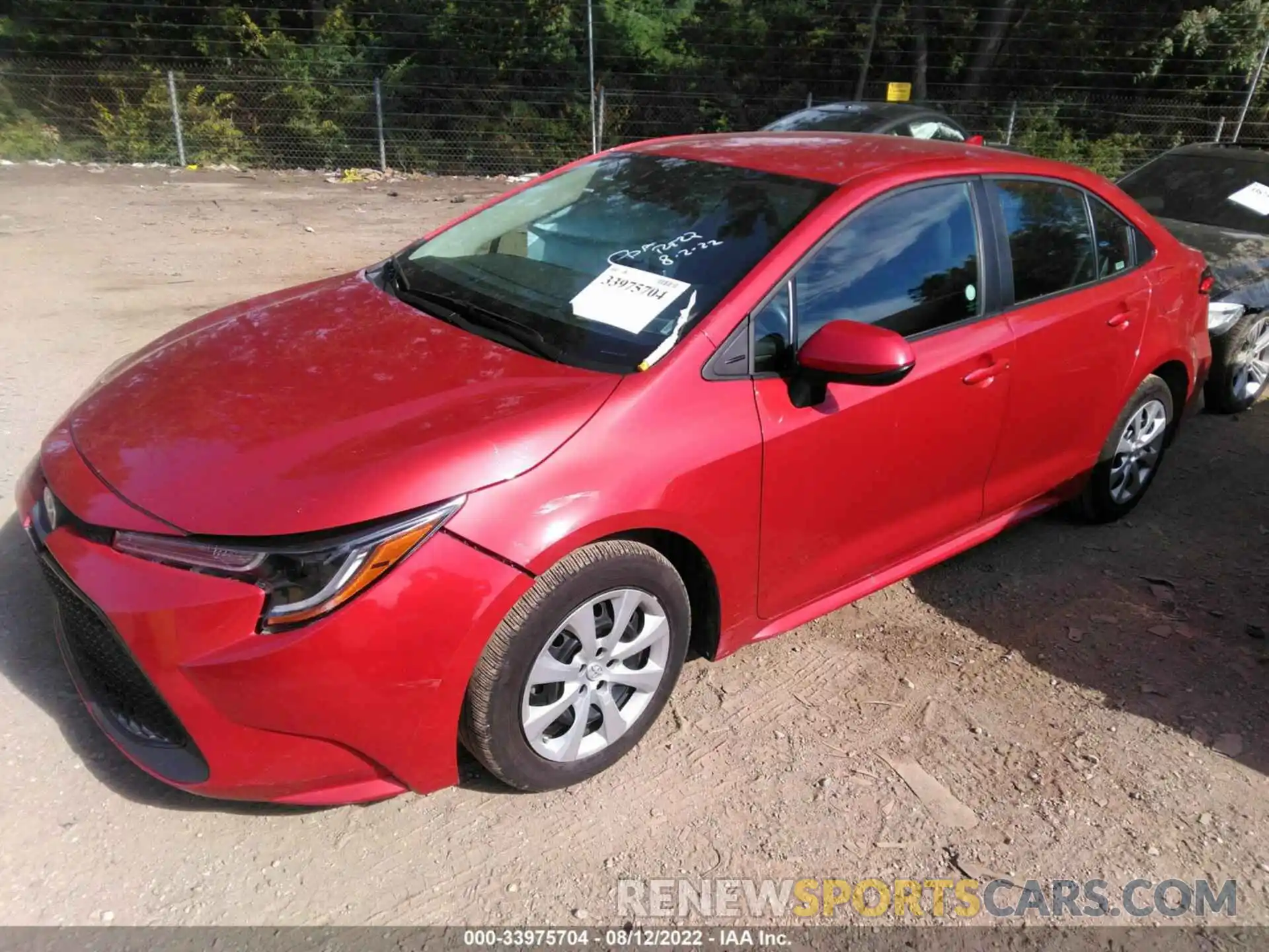 2 Photograph of a damaged car 5YFEPMAE5MP234469 TOYOTA COROLLA 2021