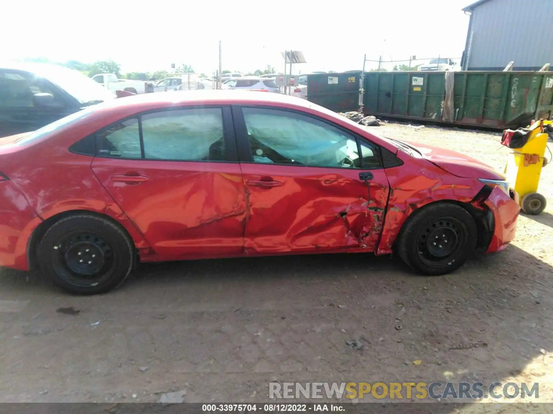 6 Photograph of a damaged car 5YFEPMAE5MP234469 TOYOTA COROLLA 2021