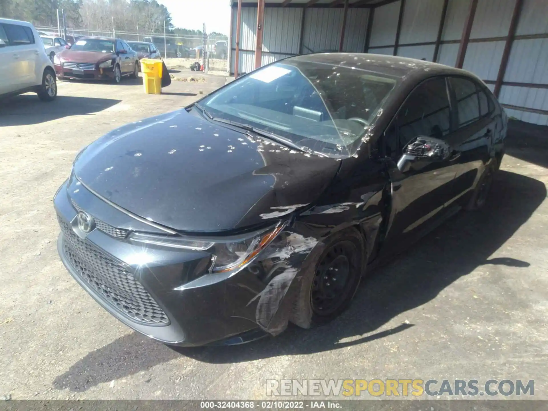 2 Photograph of a damaged car 5YFEPMAE5MP234827 TOYOTA COROLLA 2021