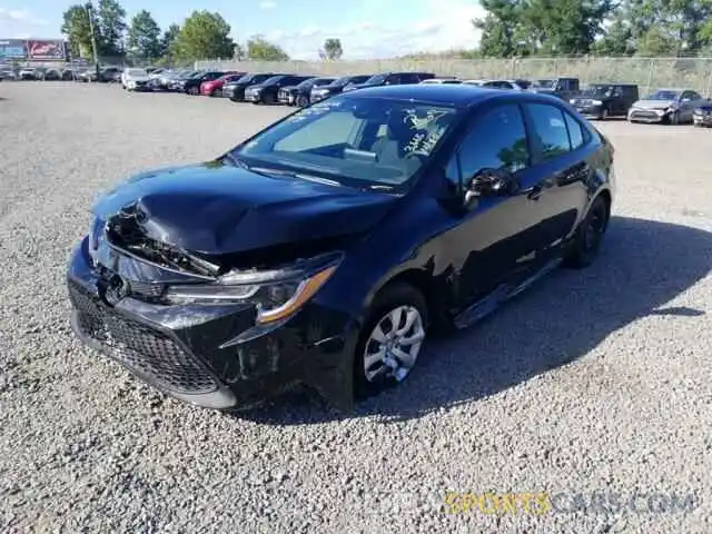 2 Photograph of a damaged car 5YFEPMAE5MP240143 TOYOTA COROLLA 2021